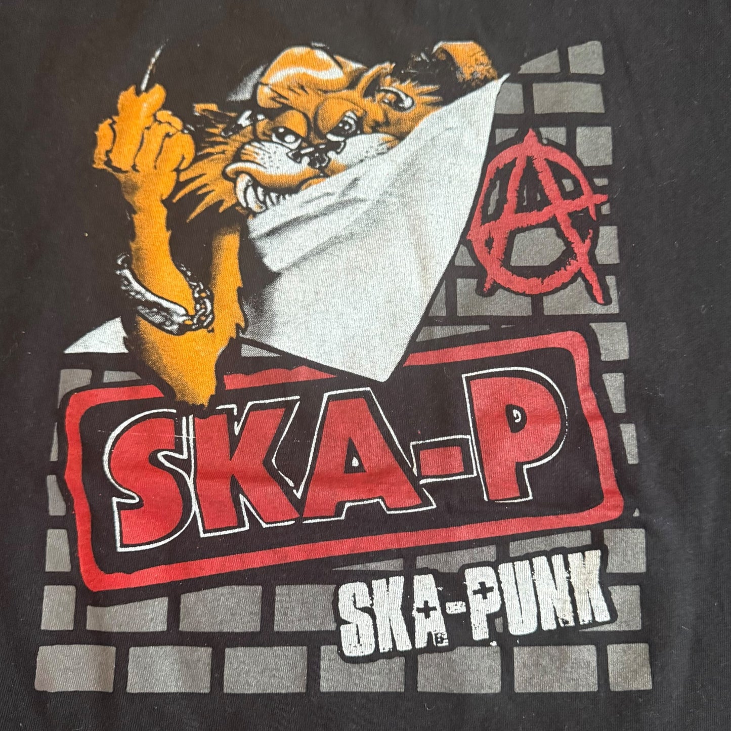 Ska-P Band El Gato Vintage T-Shirt Size L