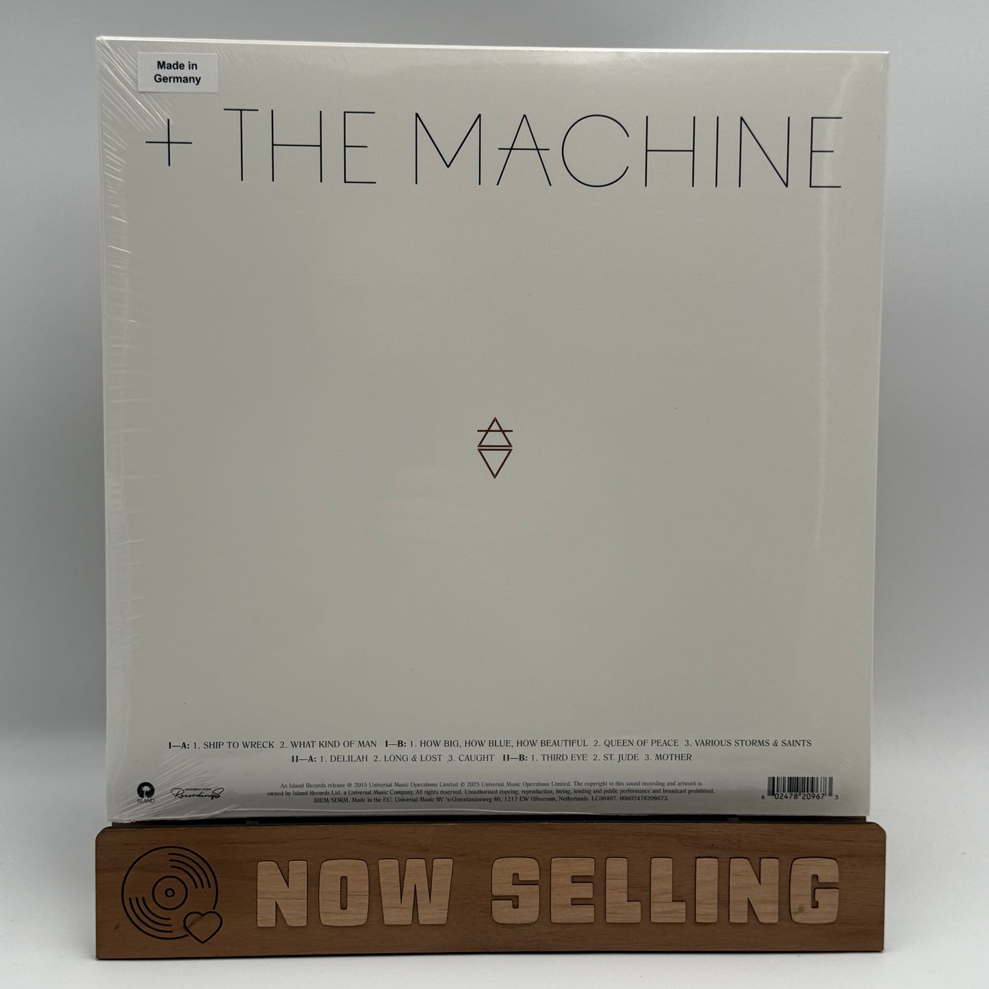 Florence And The Machine - How Big How Blue How Beautiful Vinyl LP Blue Marble SEALED