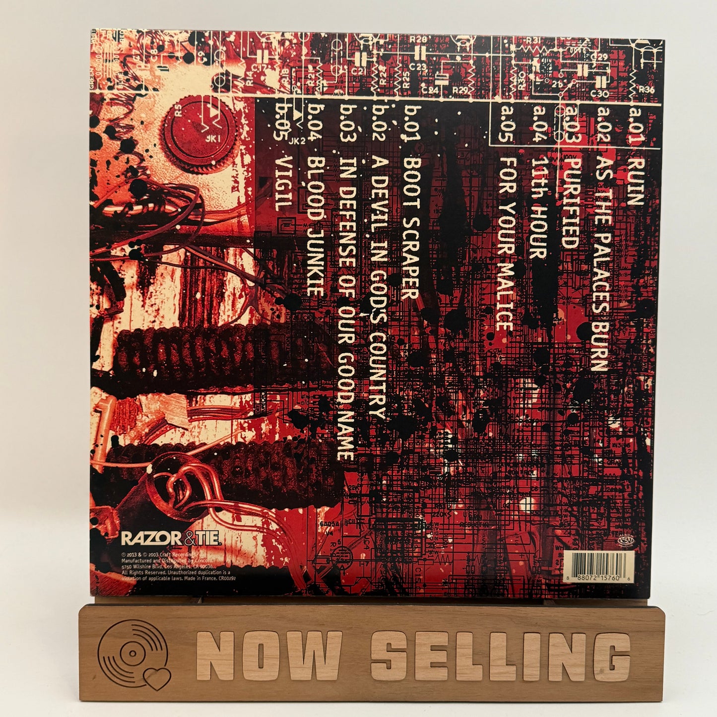 Lamb Of God - As The Palaces Burn Vinyl LP Red White Blue Splatter RSD 2021