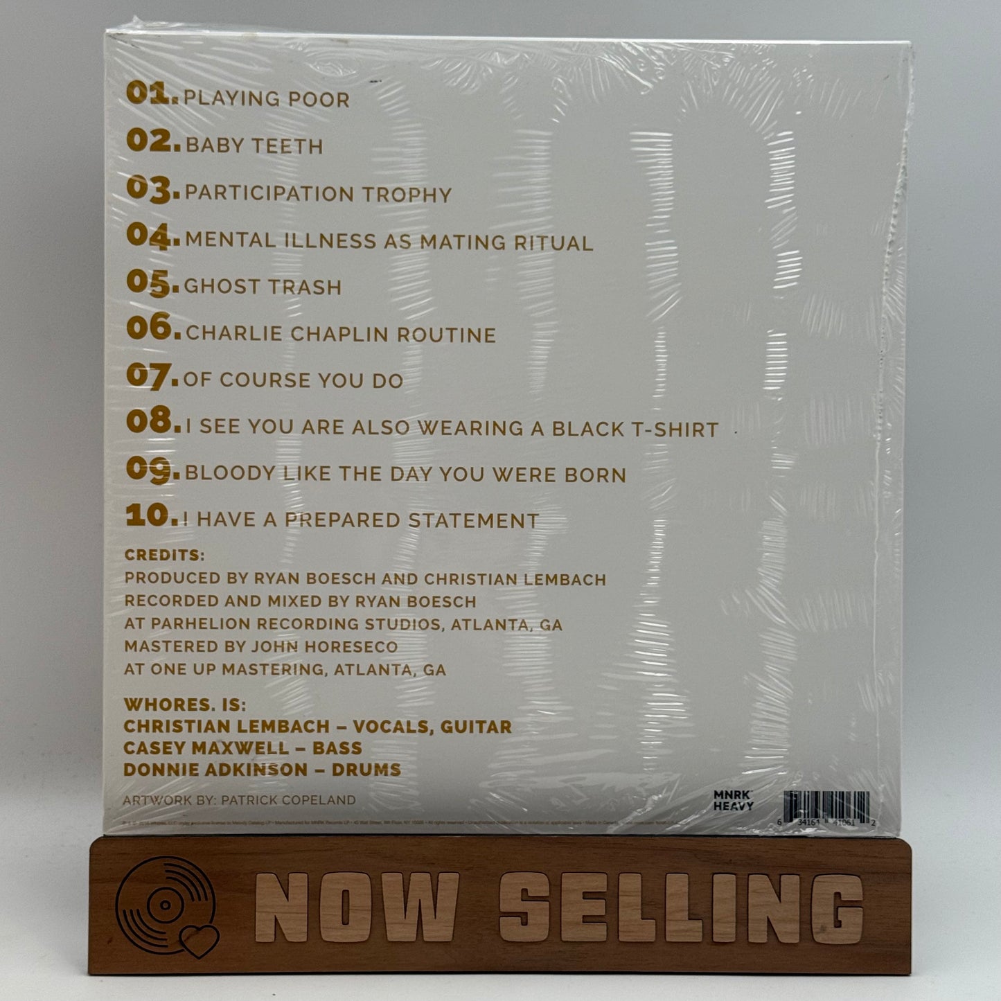 Whores. - Gold. Vinyl LP Reissue Tan SEALED