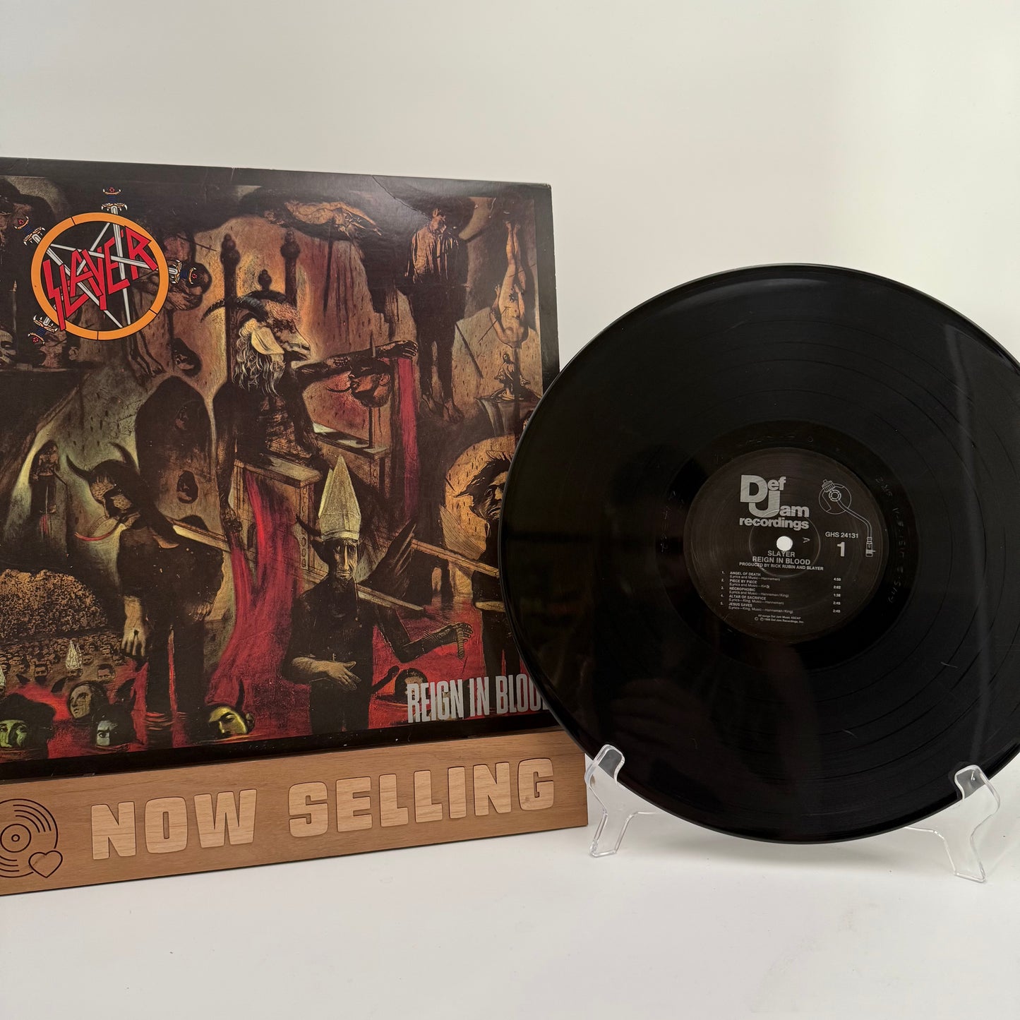 Slayer - Reign In Blood Vinyl LP Original US 1st Press