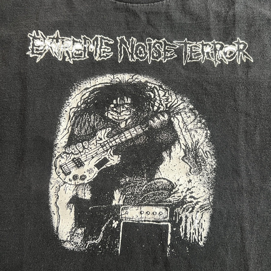 Extreme Noise Terror Band Are You That Desperate Vintage Y2K T-Shirt Size S
