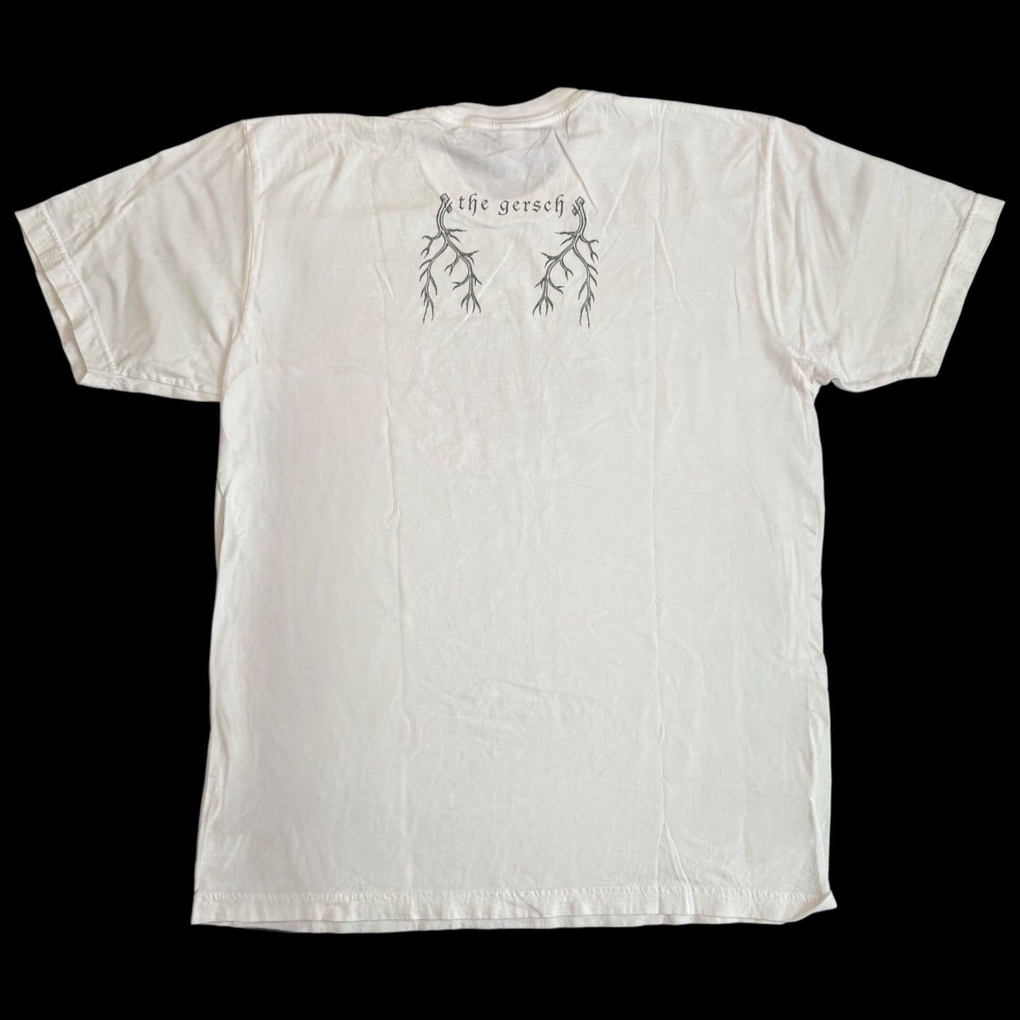The Gersch Boston Band White Vintage T-Shirt Size L Isis The Band Red Sparowes Palms