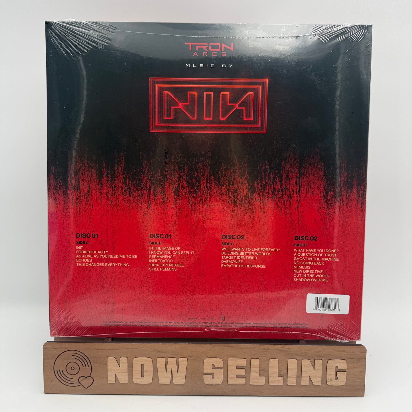 Nine Inch Nails - Tron: Ares Soundtrack Vinyl LP Black SEALED