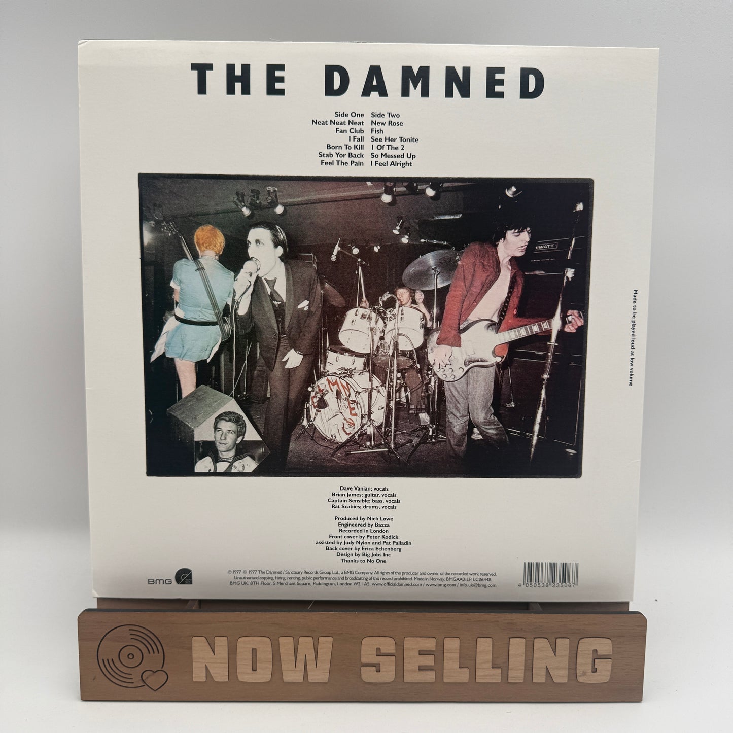 The Damned - Damned Damned Damned Vinyl LP 180 Gram Deluxe Edition 40th Anniversary