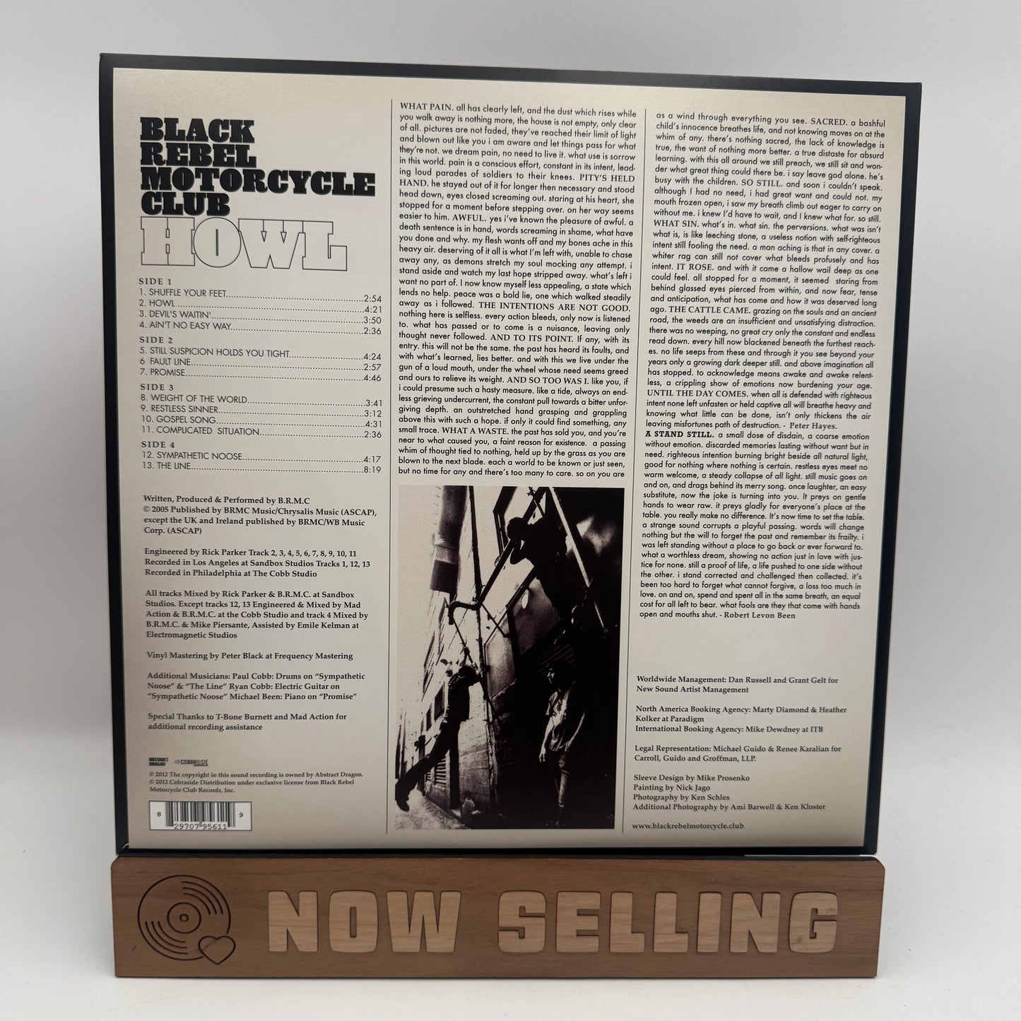 Black Rebel Motorcycle Club - Howl Vinyl LP Reissue Black BRMC