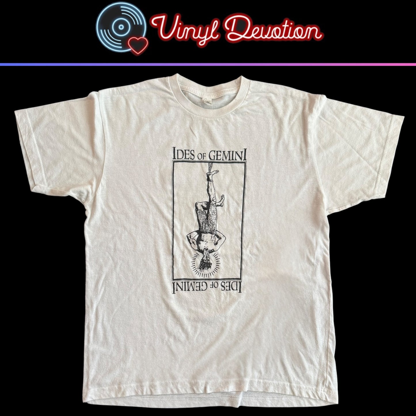 Ides Of Gemini Band White T-Shirt Size L
