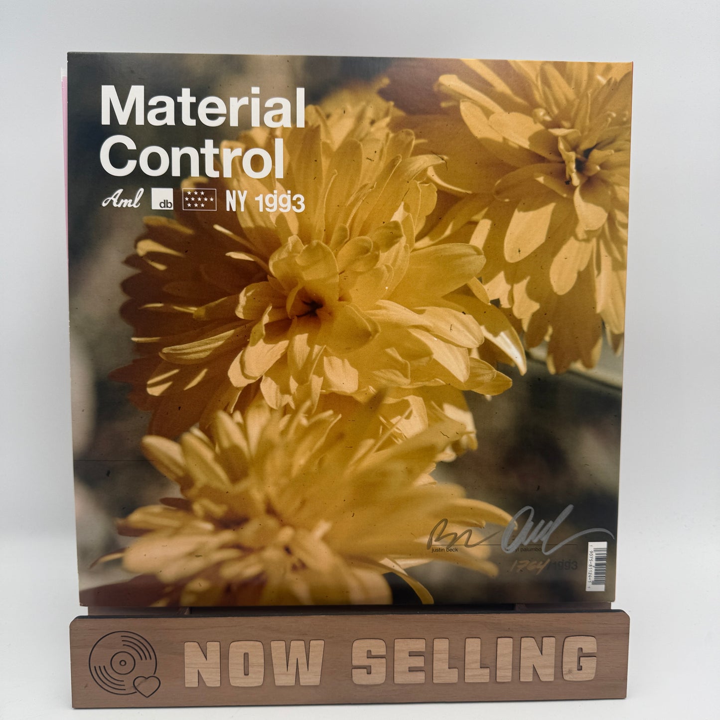 Glassjaw - Material Control Vinyl LP Black Numbered Signed