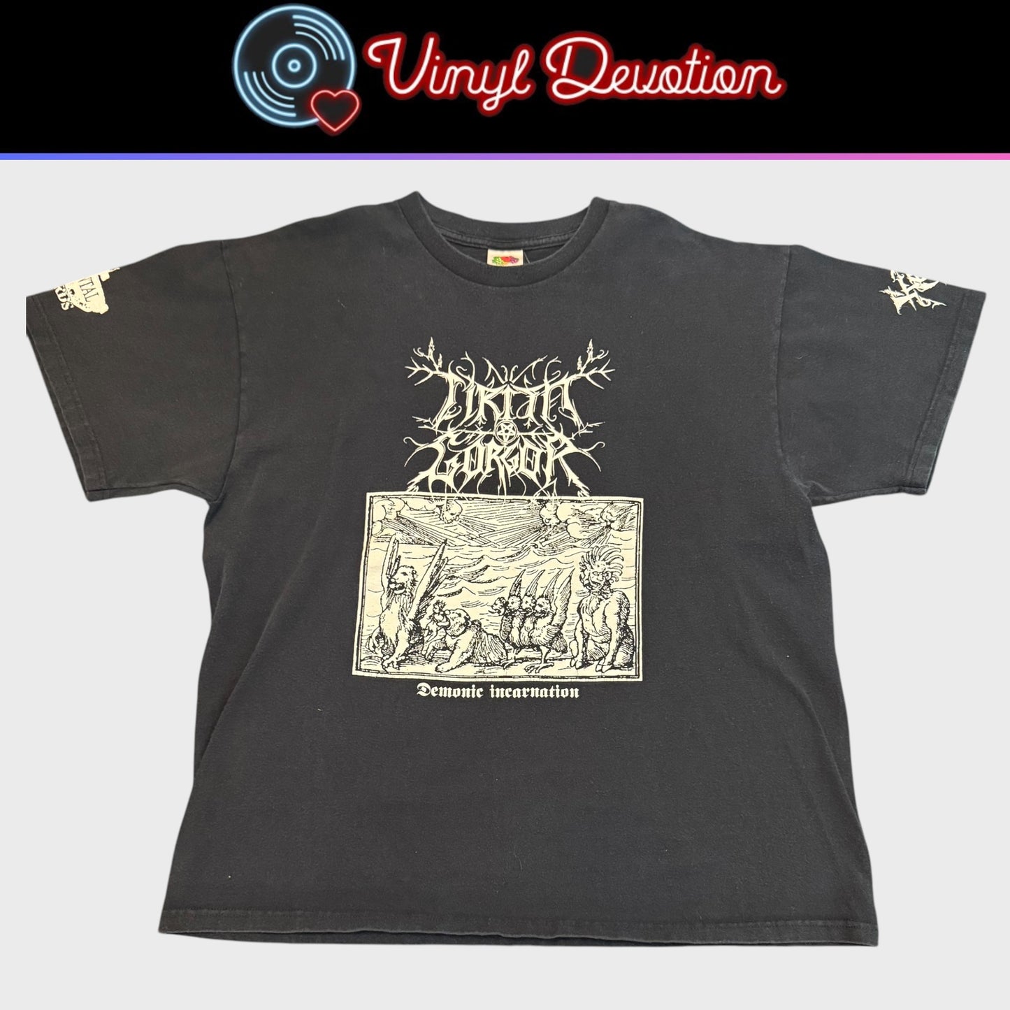 Cirith Gorgor Band Demonic Incarnation Vintage T-Shirt Size XL