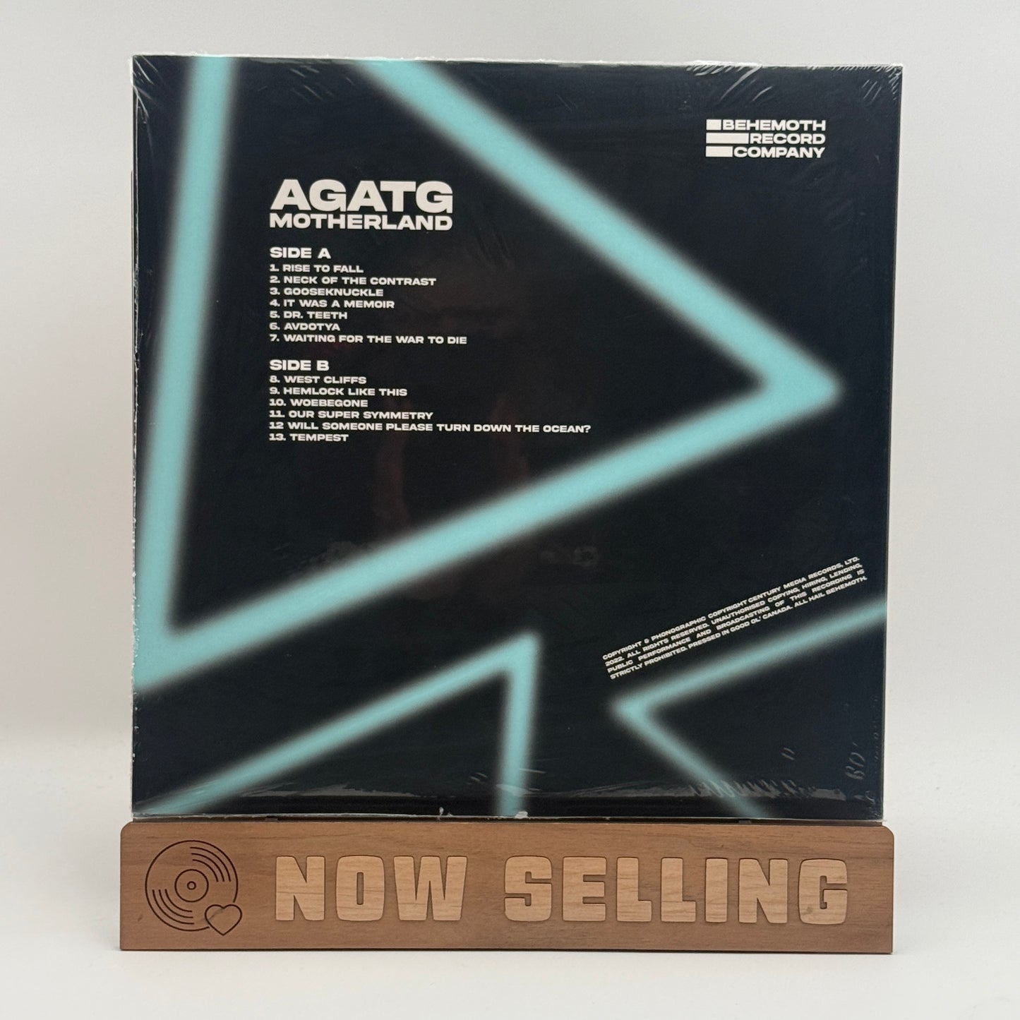 Arsonists Get All The Girls - Motherland Vinyl LP Aqua In Clear SEALED