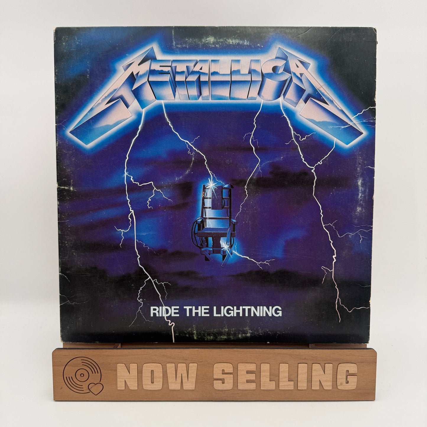 Metallica - Ride The Lightning Vinyl LP 1984 Specialty Elektra Megaforce 60396-1