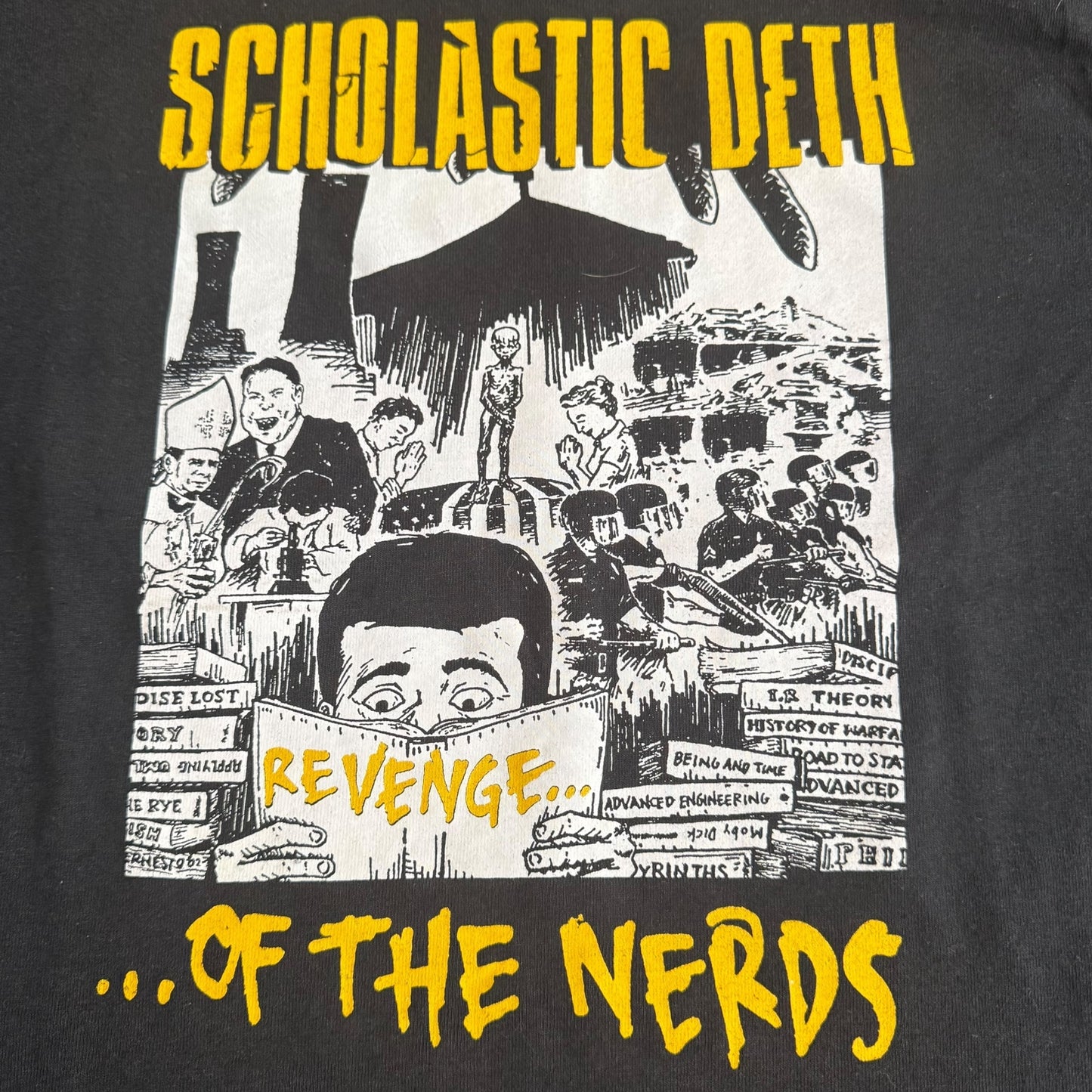 Scholastic Deth Band Revenge Of the Nerds Vintage T-Shirt Size S