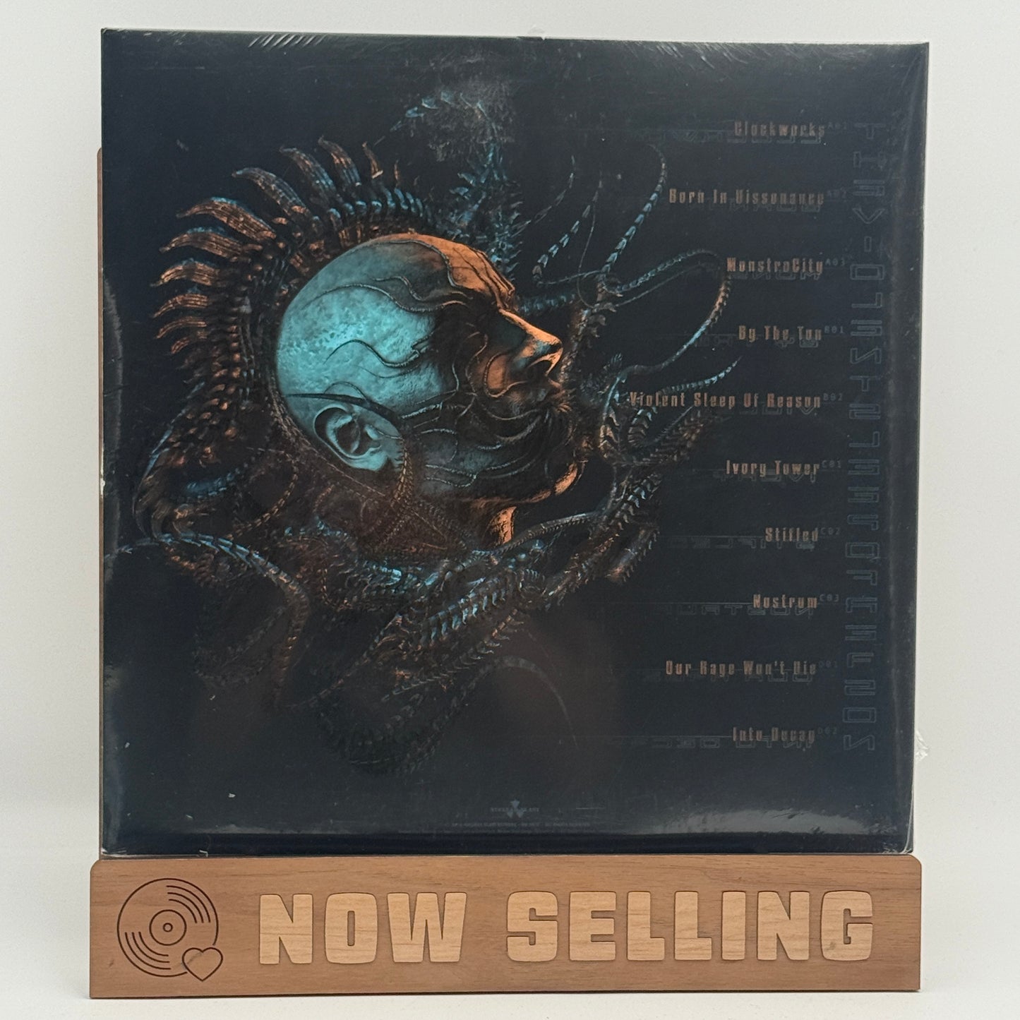Meshuggah - The Violent Sleep Of Reason Vinyl LP Repress Beer Splatter SEALED