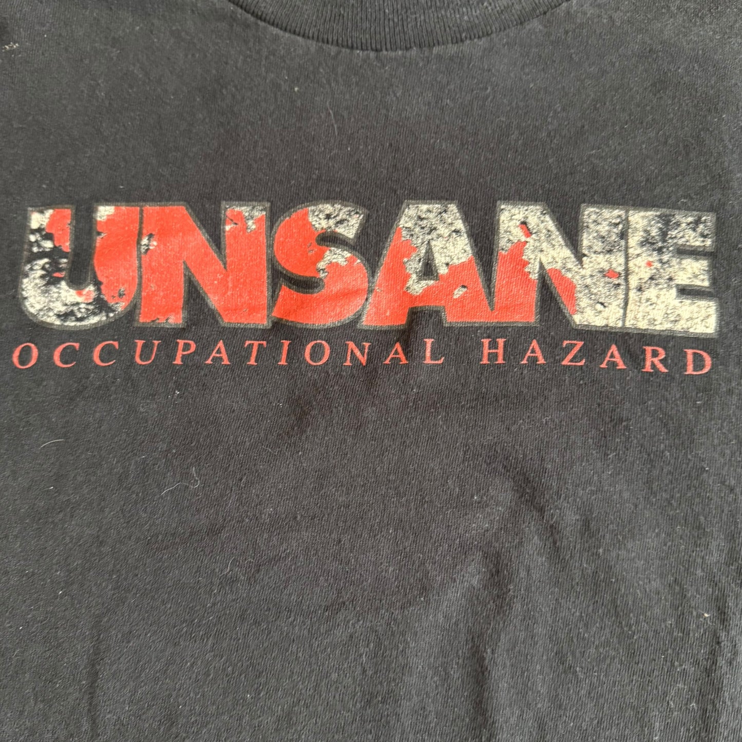 Unsane Band Occupational Hazard Vintage 1998 Long Sleeve T-Shirt Size XL