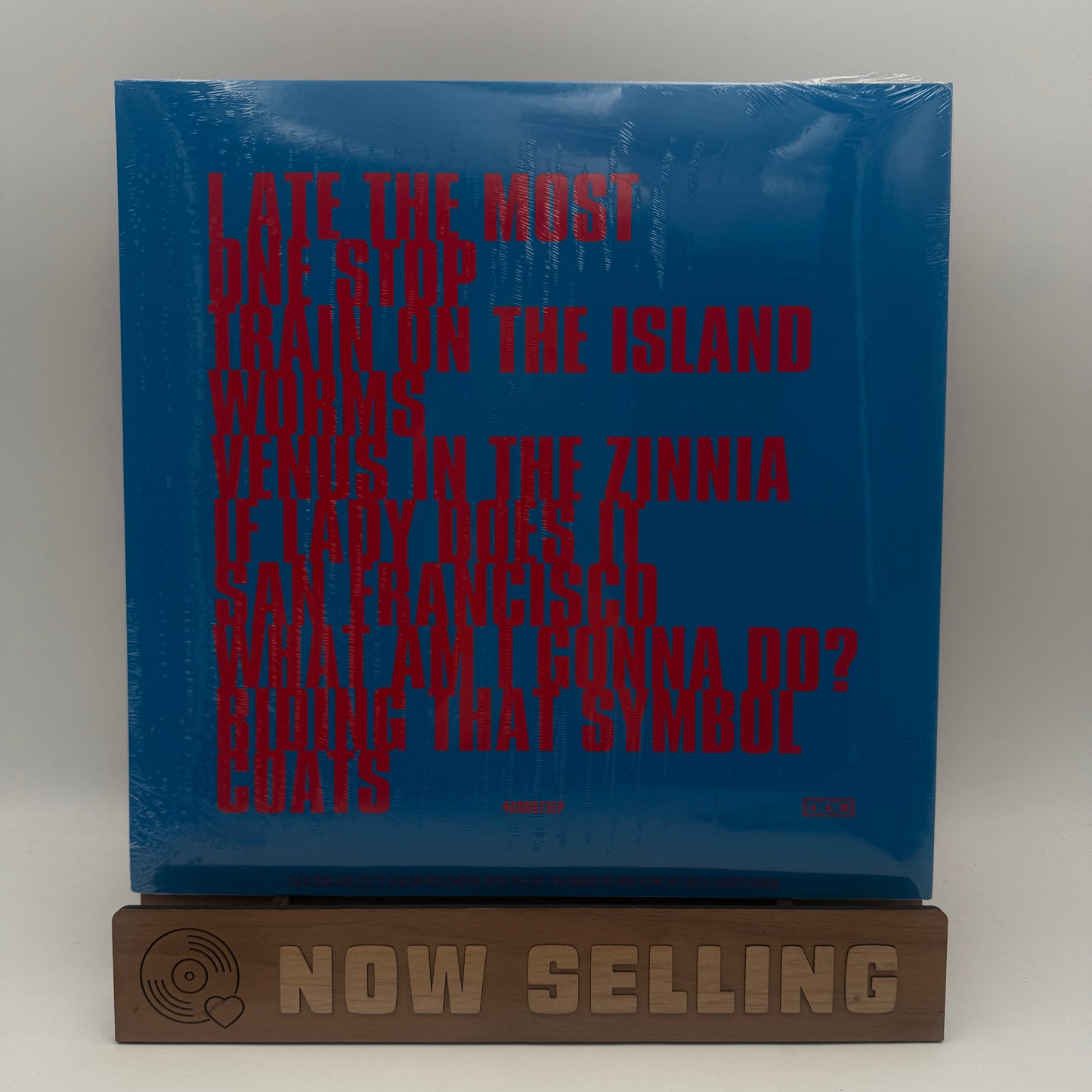 Aldous Harding - Train On The Island Vinyl LP Blue SEALED Indie Exclusive