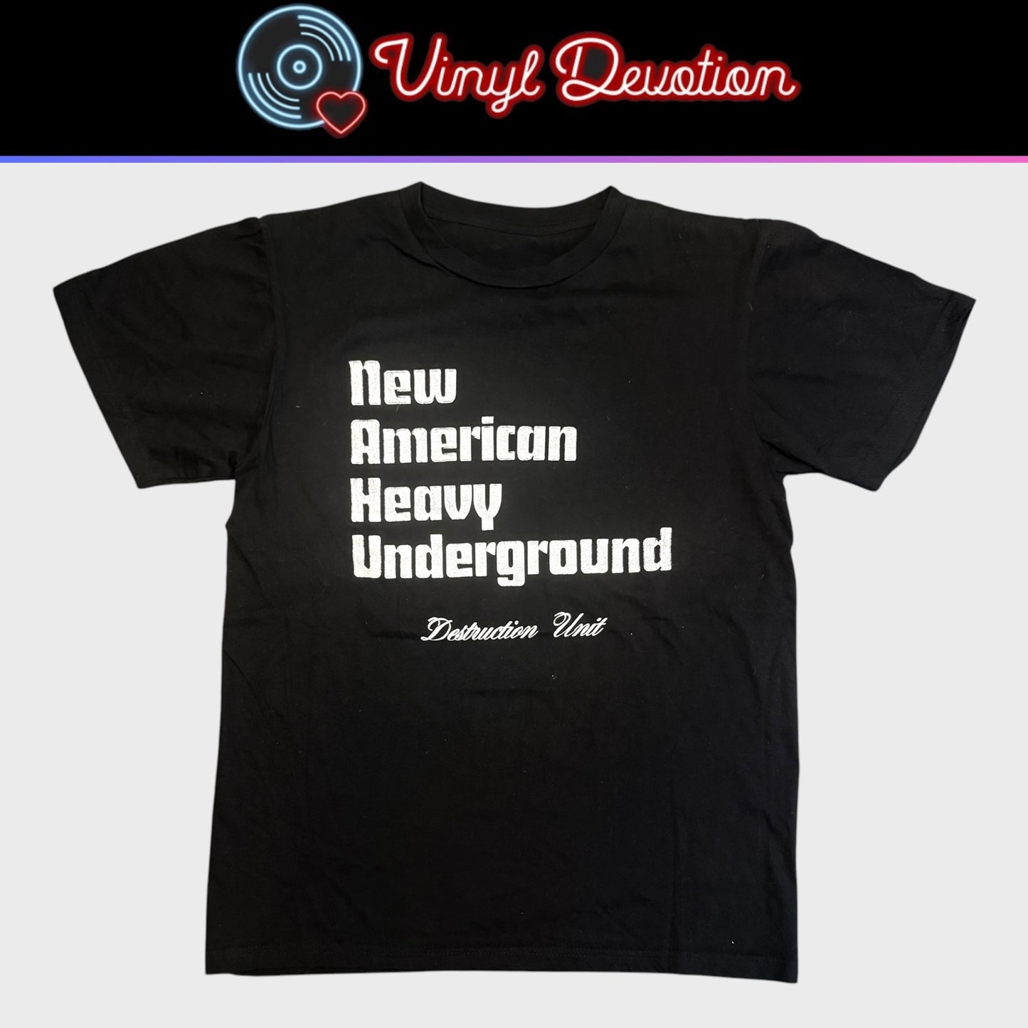 Destruction Unit Band New American Heavy Underground T-Shirt Size M Marshstepper