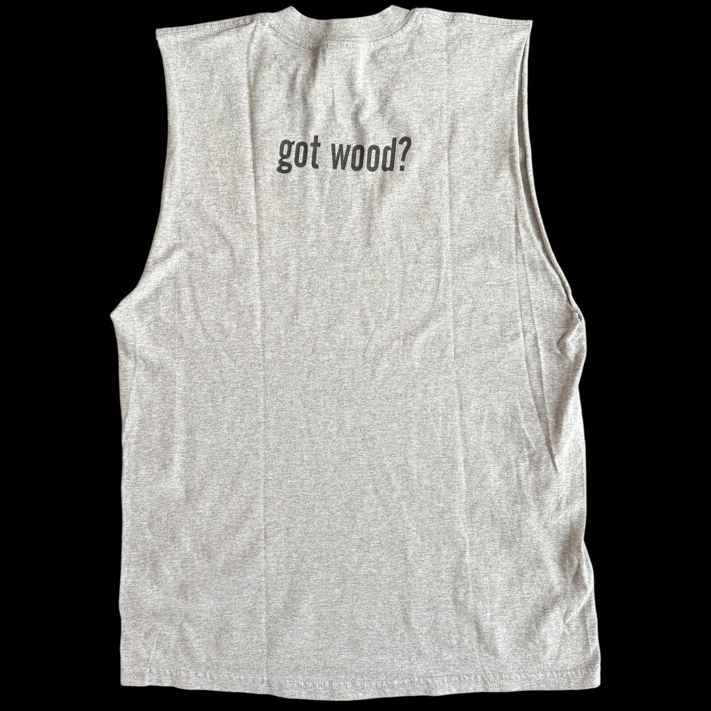 Lumberjack Distribution Cut Sleeves T-Shirt Size M