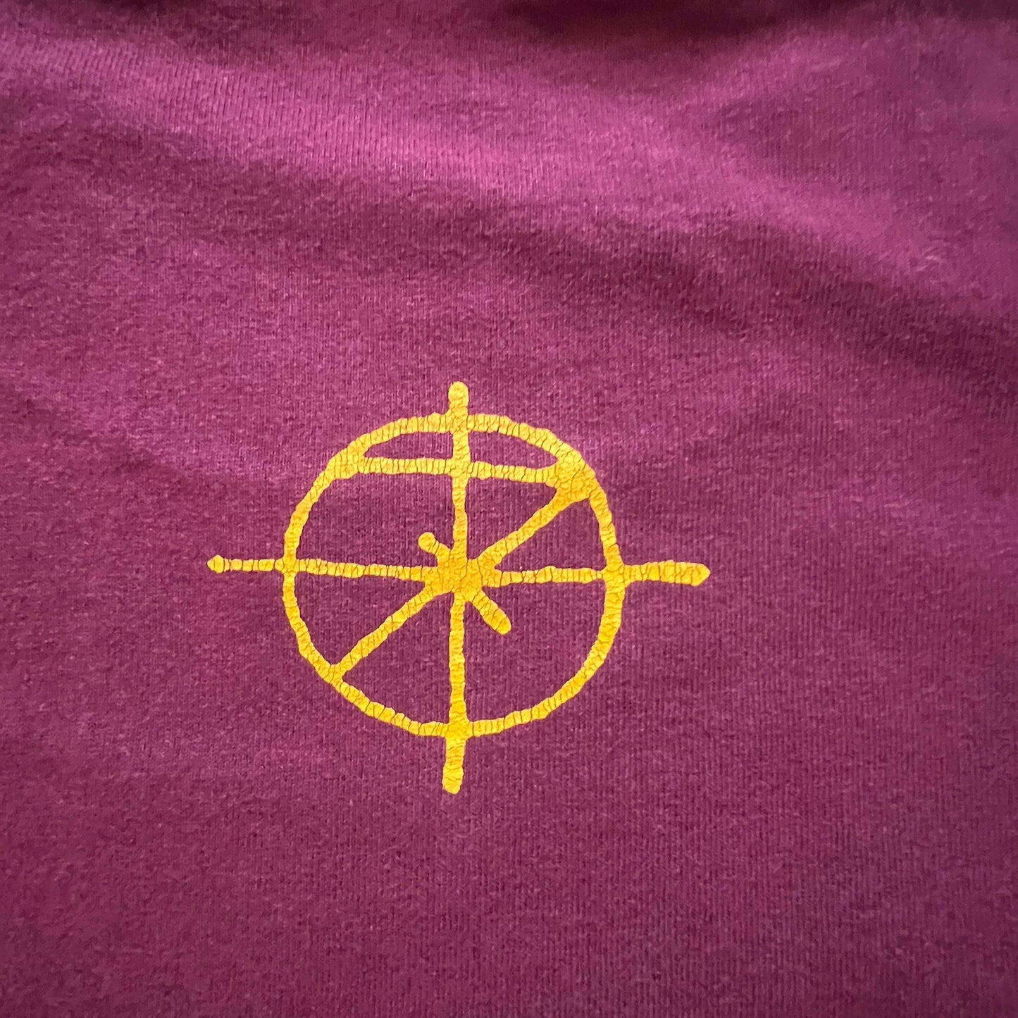 7 Seconds Band Walk Together Rock Together Vintage 90s Maroon T-Shirt Size XL