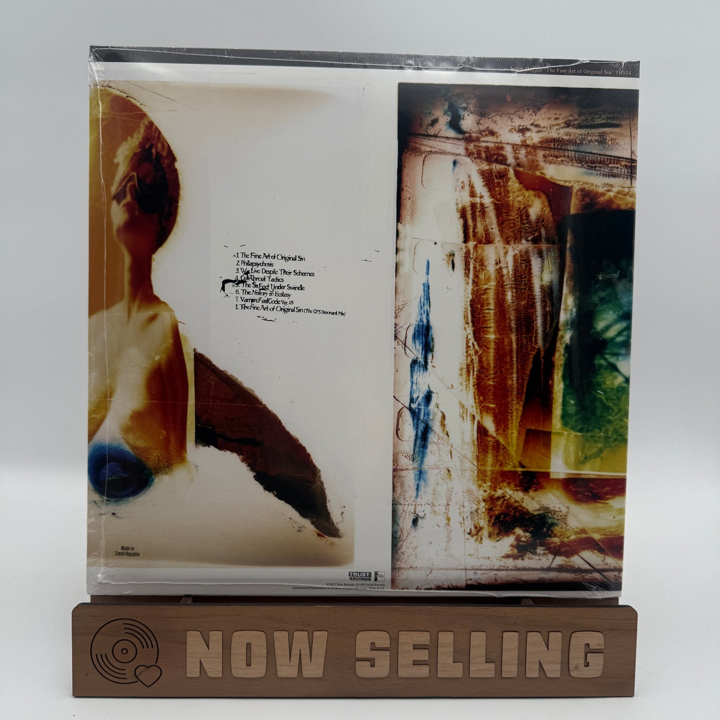 Ink & Dagger - The Fine Art Of Original Sin Vinyl LP Reissue Splatter SEALED