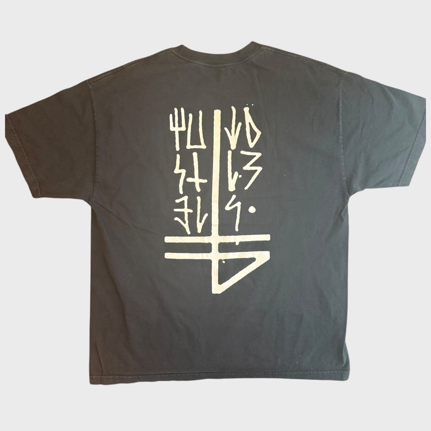 The Banner Hardcore Band Flag T-Shirt Size L