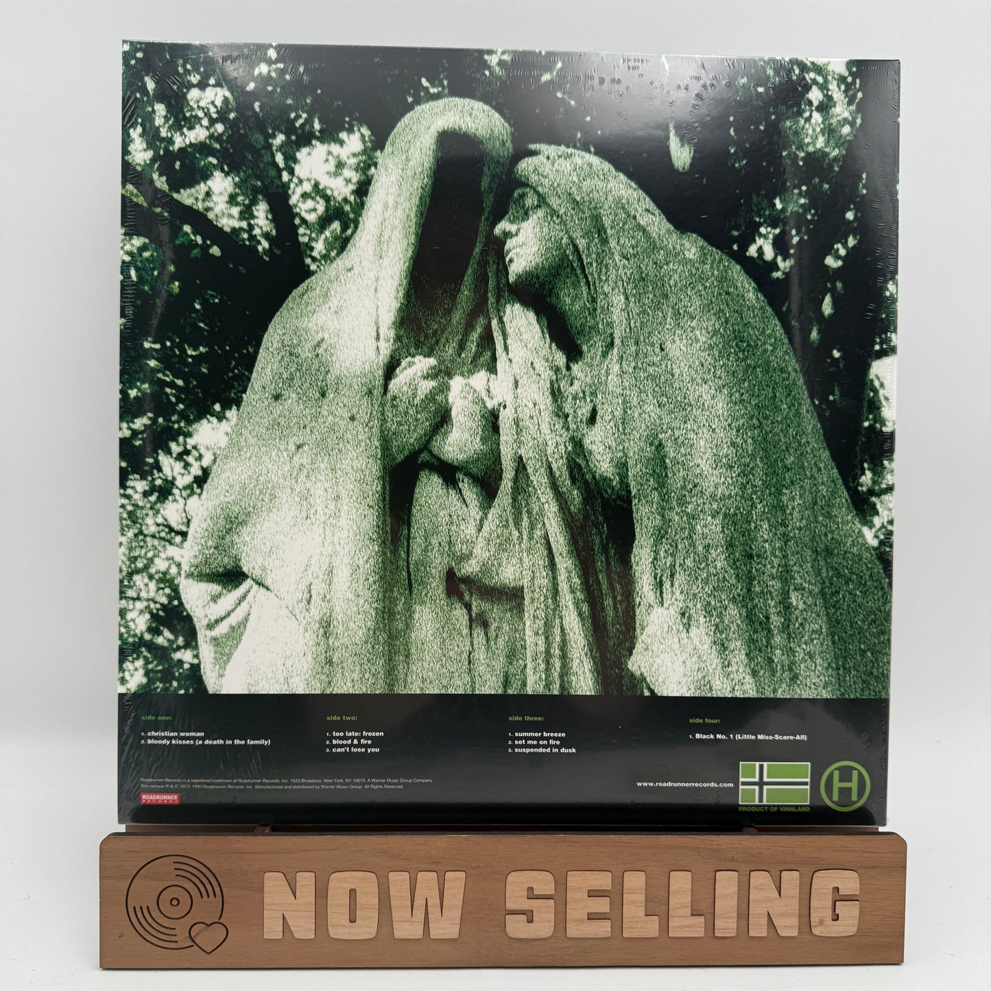 Type O Negative - Bloody Kisses Vinyl LP Gray Slime SEALED Suspended in Dusk
