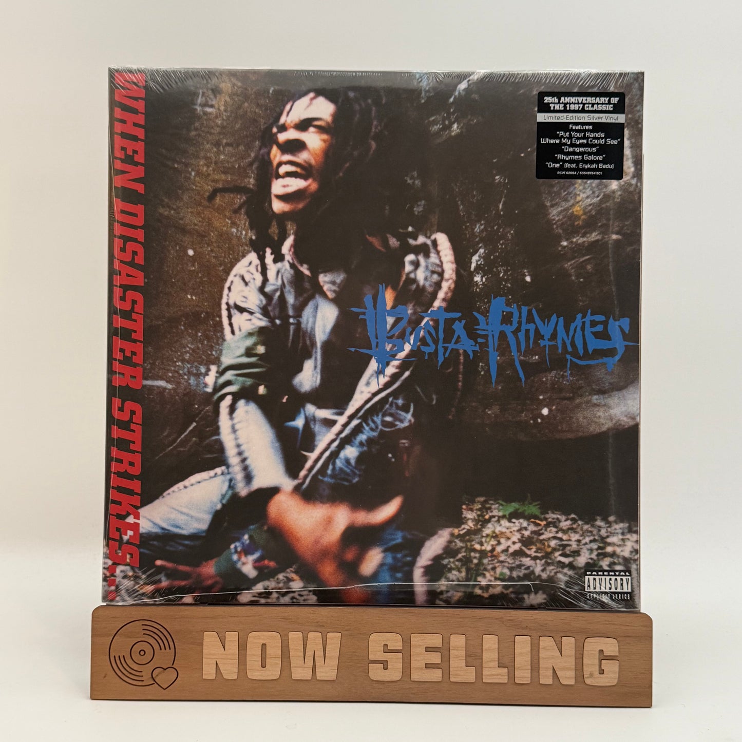 Busta Rhymes - When Disaster Strikes... Vinyl LP Silver 25th Anniversary SEALED