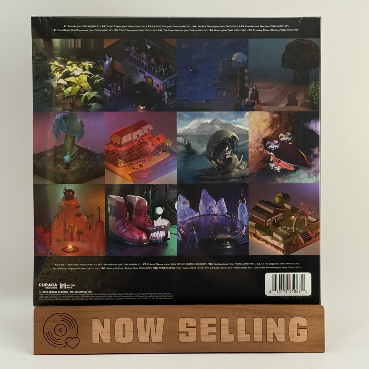 Video Game LoFi: Final Fantasy Vinyl LP Black SEALED Video Game Soundtrack