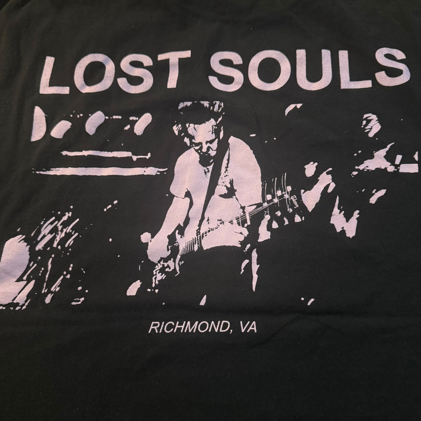 Lost Souls RIchmond VA Hardcore Band T-Shirt Size XL Angel Du$t