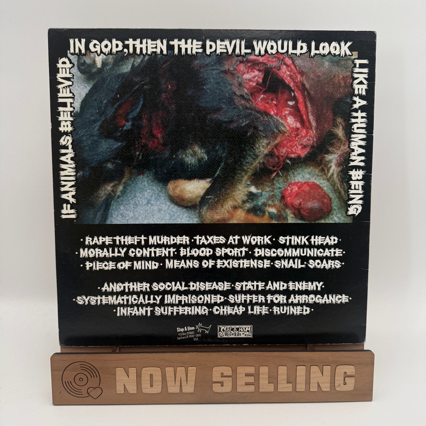 Phobia - Means Of Existence Vinyl LP Original 1st Press