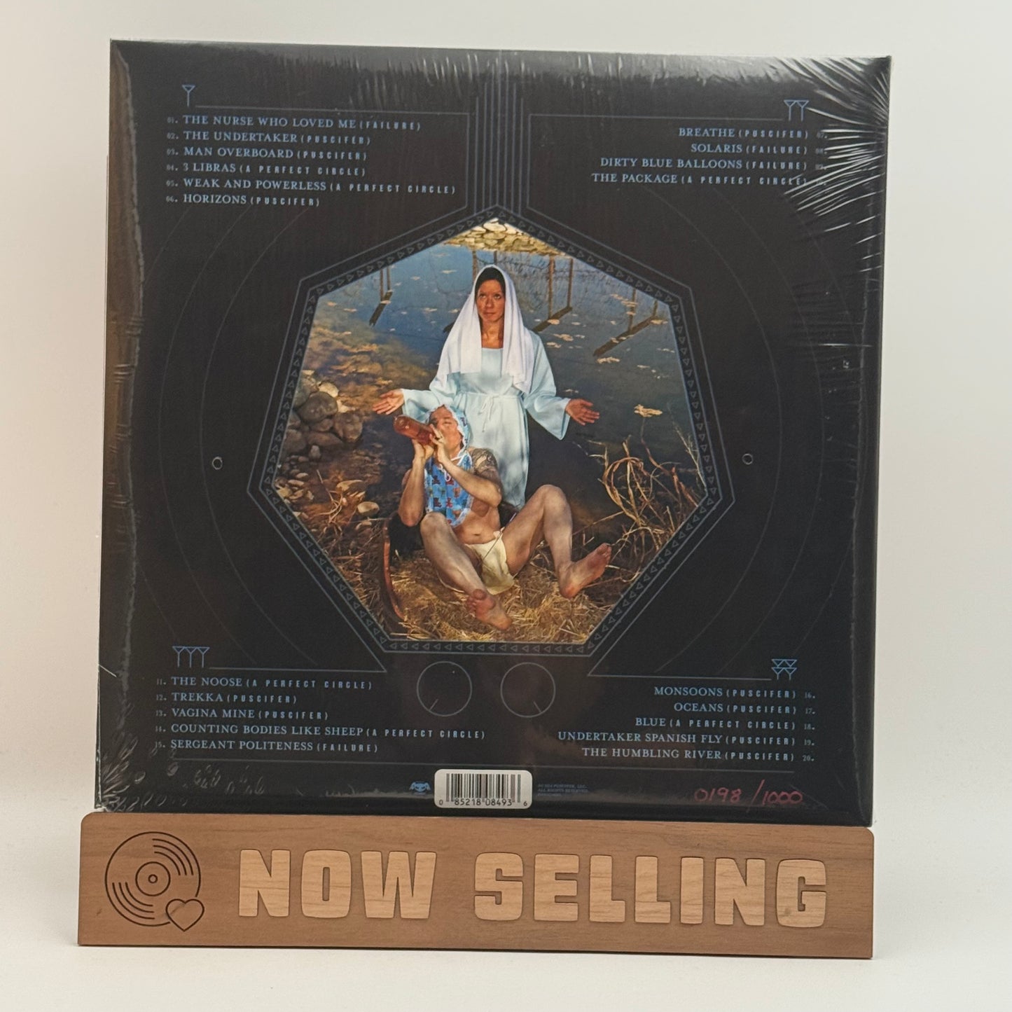 Puscifer / A Perfect Circle / Failure - Cinquanta Vinyl LP Clear Blue Red Pink Swirl SEALED