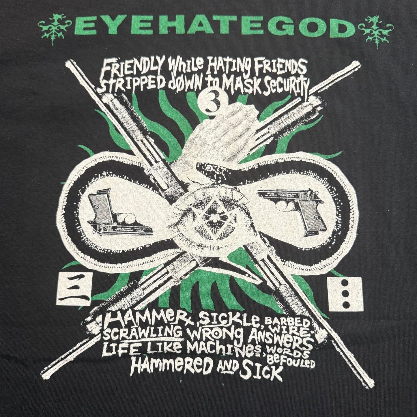EyeHateGod Band Disorders Not Elsewhere Classified T-Shirt Size M