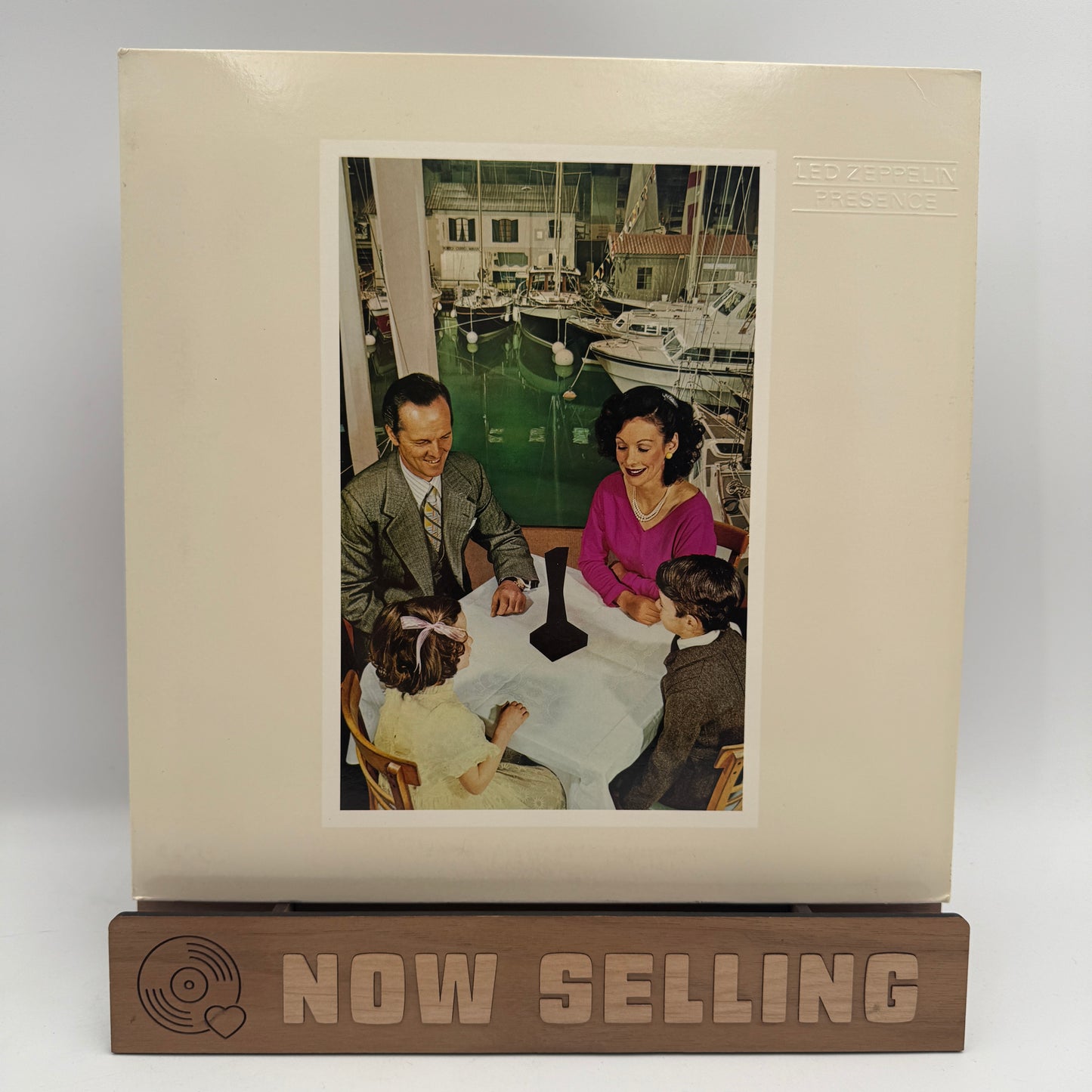 Led Zeppelin - Presence Vinyl LP Club CRC Columbia House Reissue RI Carrollton