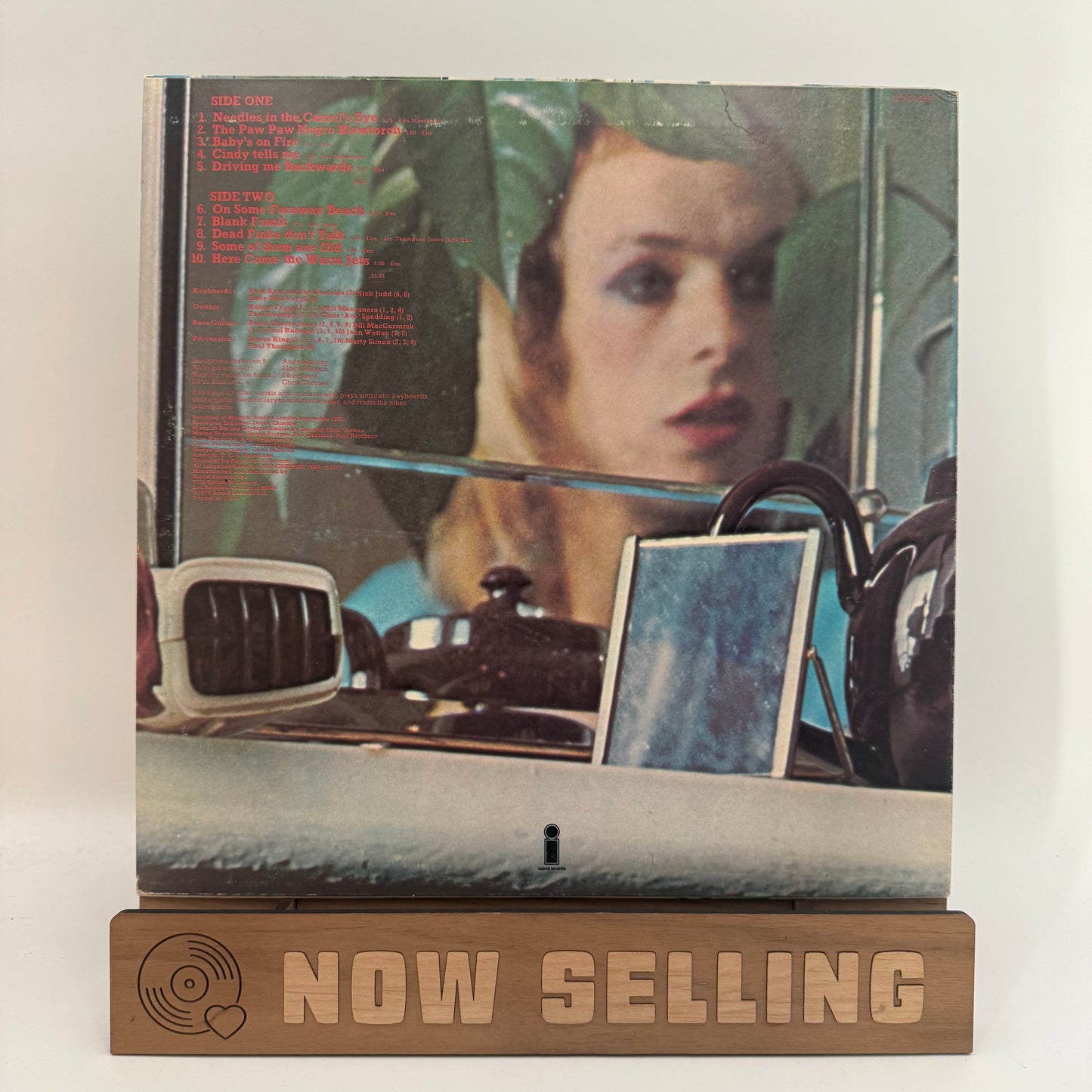 Brian Eno - Here Come The Warm Jets Vinyl LP Original 1st Press Pitman ILPS 9268