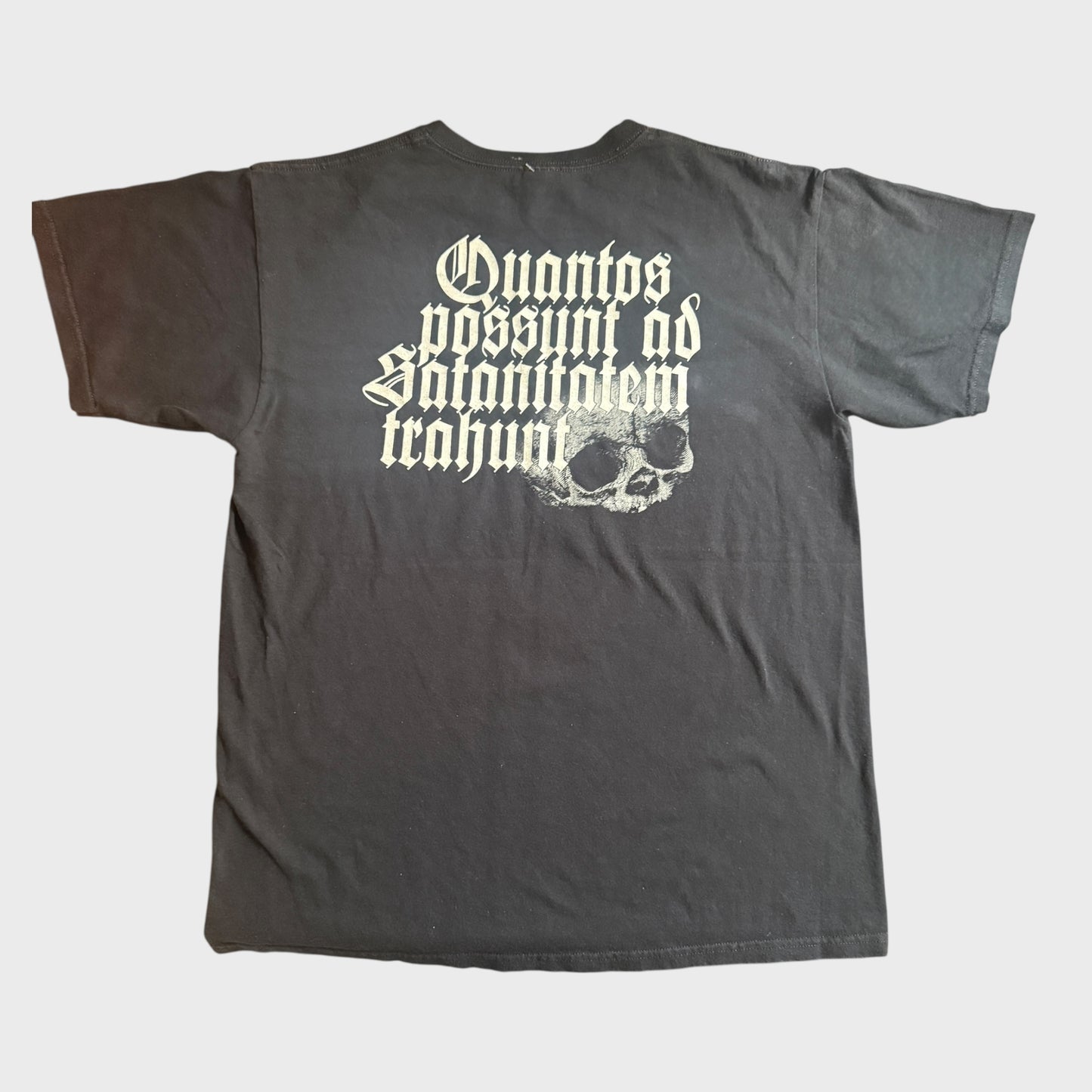 Gorgoroth Band Quantos Possunt Ad Satanitatem Trahunt 2009 T-Shirt Size L