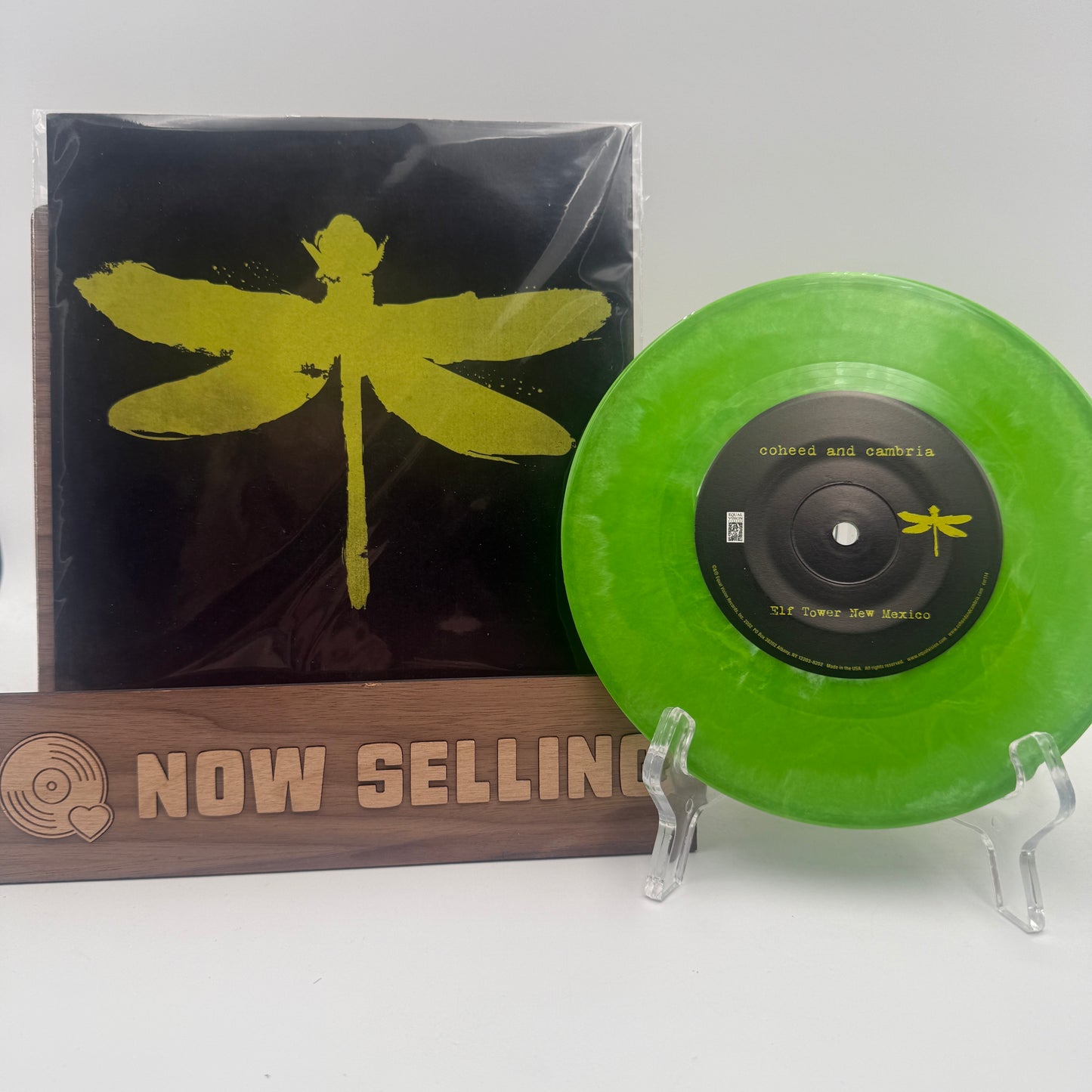 Coheed And Cambria - The Second Stage Turbine Blade Vinyl LP 201 1 Green Marble w/ 7"
