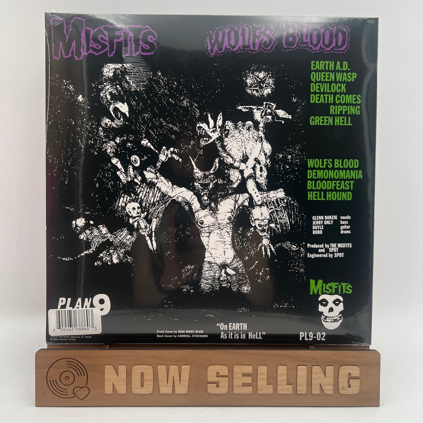 Misfits - Earth A.D. / Wolfs Blood Vinyl LP Purple Swirl SEALED RSD Essentials