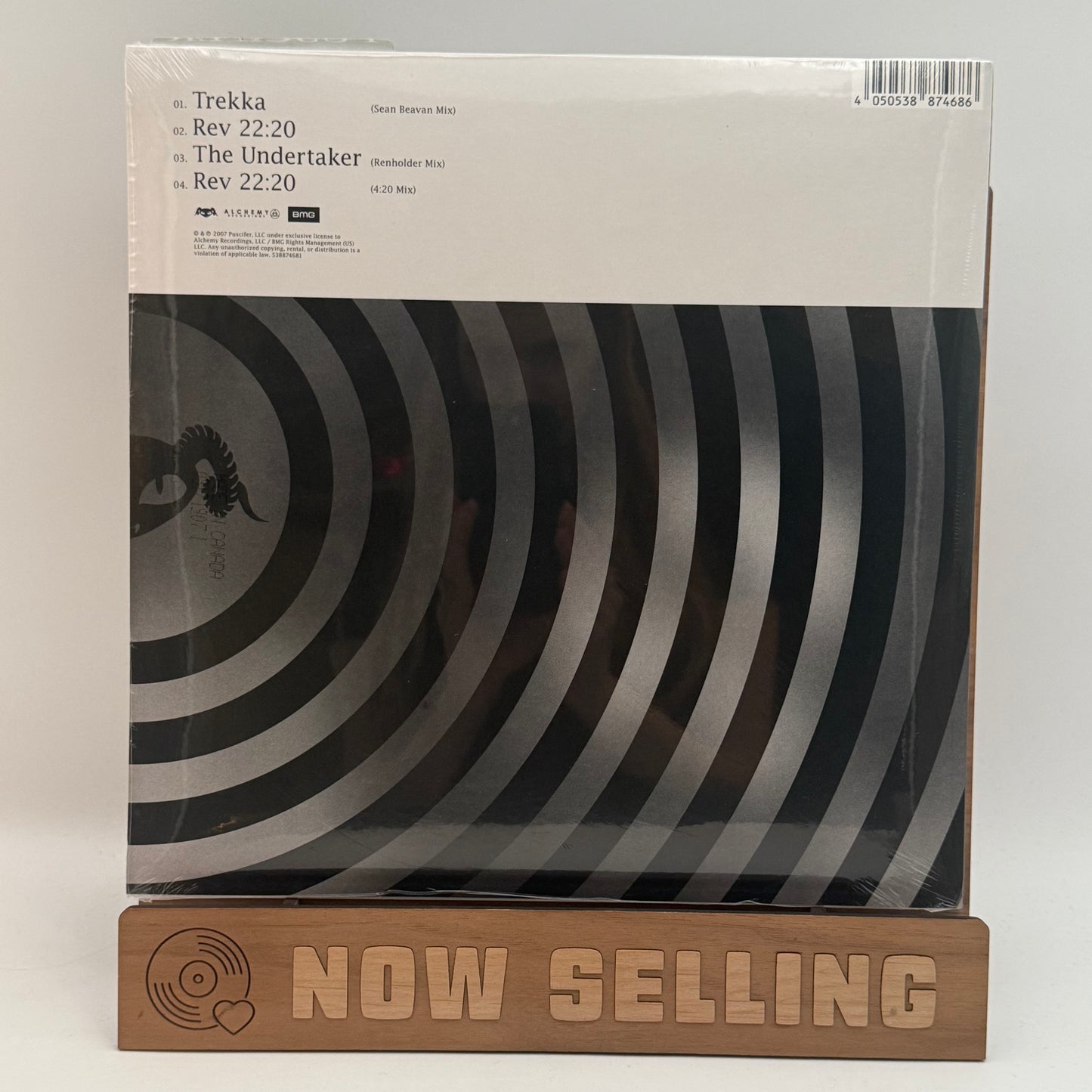 Puscifer - Don't Shoot The Messenger Vinyl EP Clear w/ Black Clouds SEALED