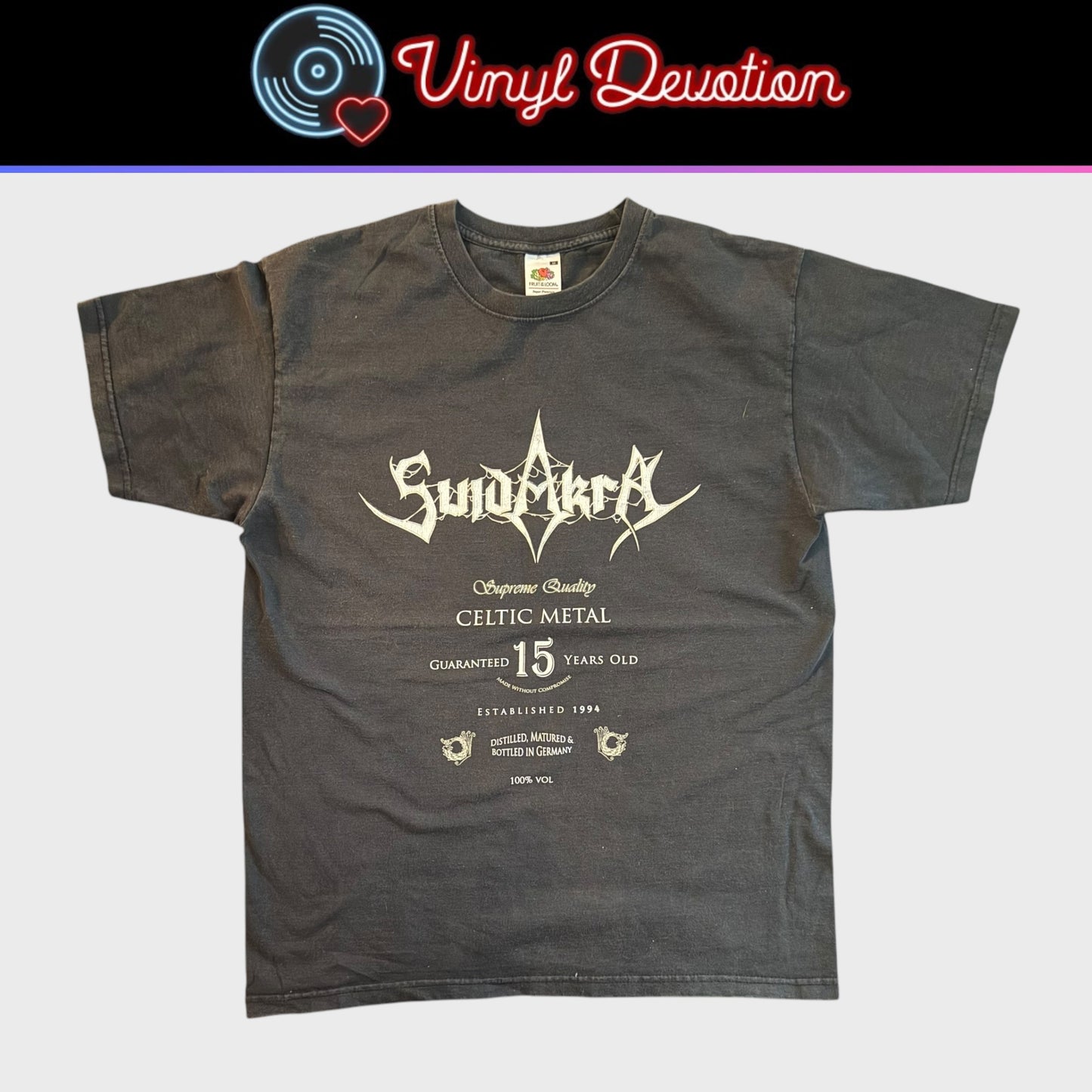 Suidakra Band 2009 Celtic Metal T-Shirt Size M