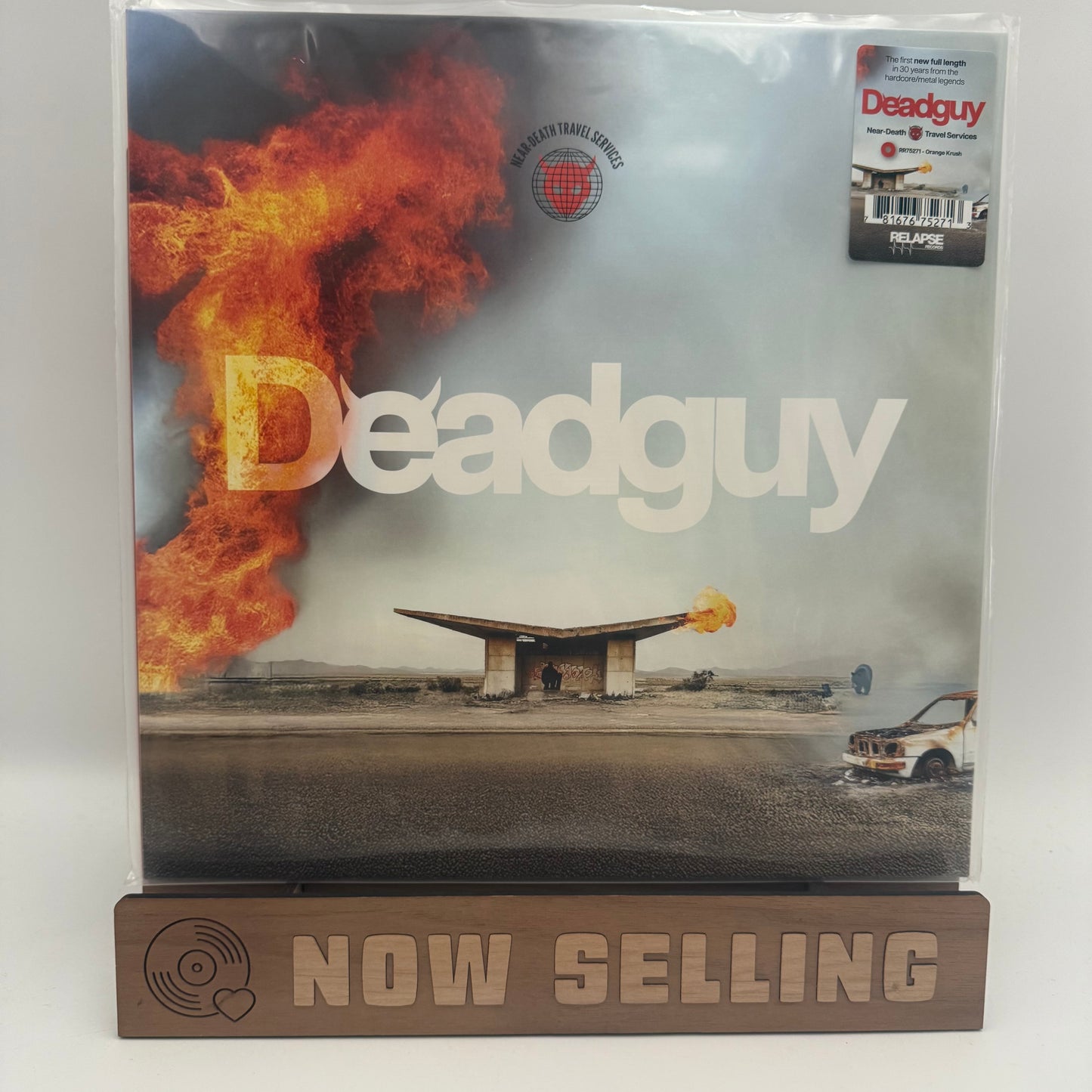 Deadguy - Near-Death Travel Services Vinyl LP Orange Krush