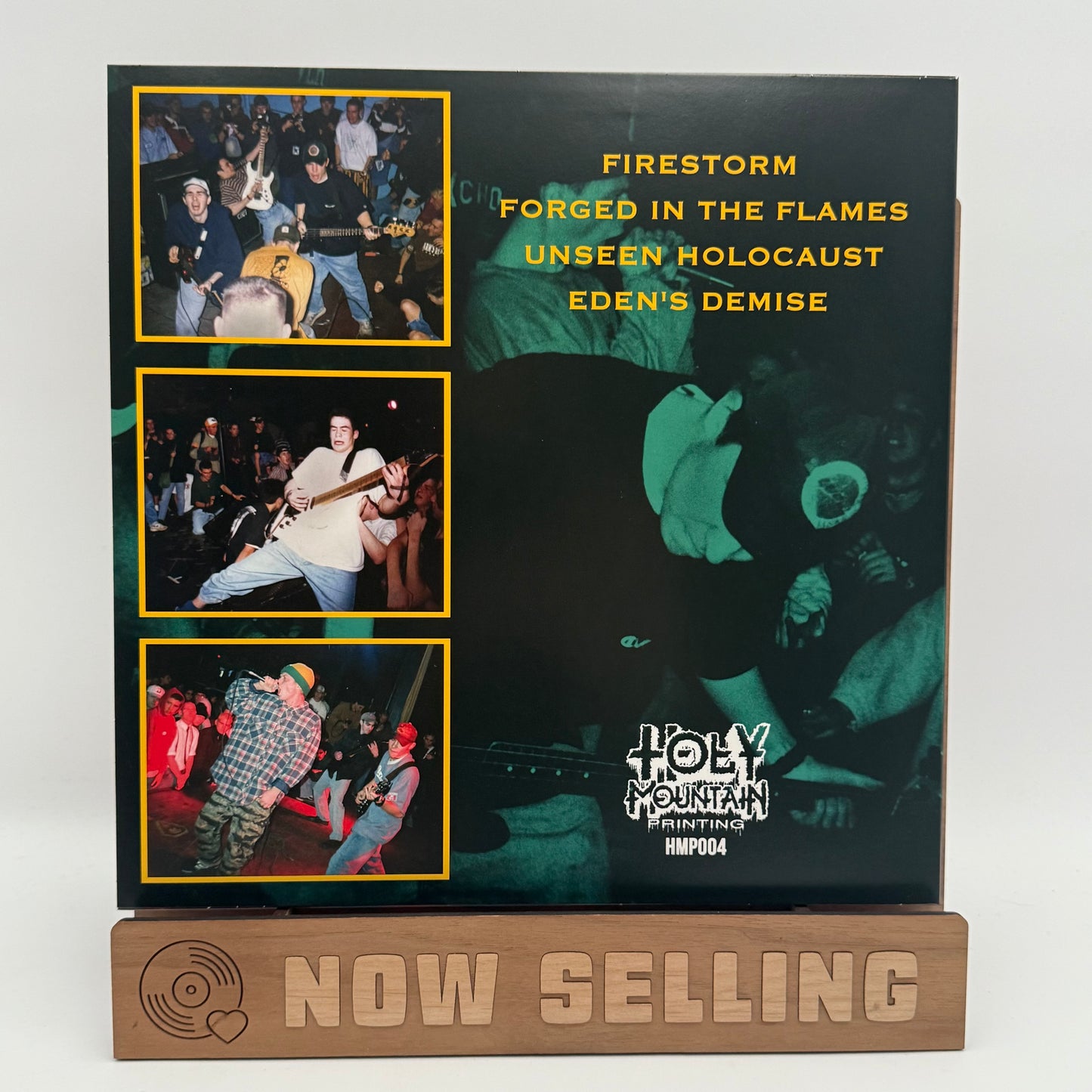 Earth Crisis - Firestorm Vinyl EP Fire Red Orange Yellow Merge