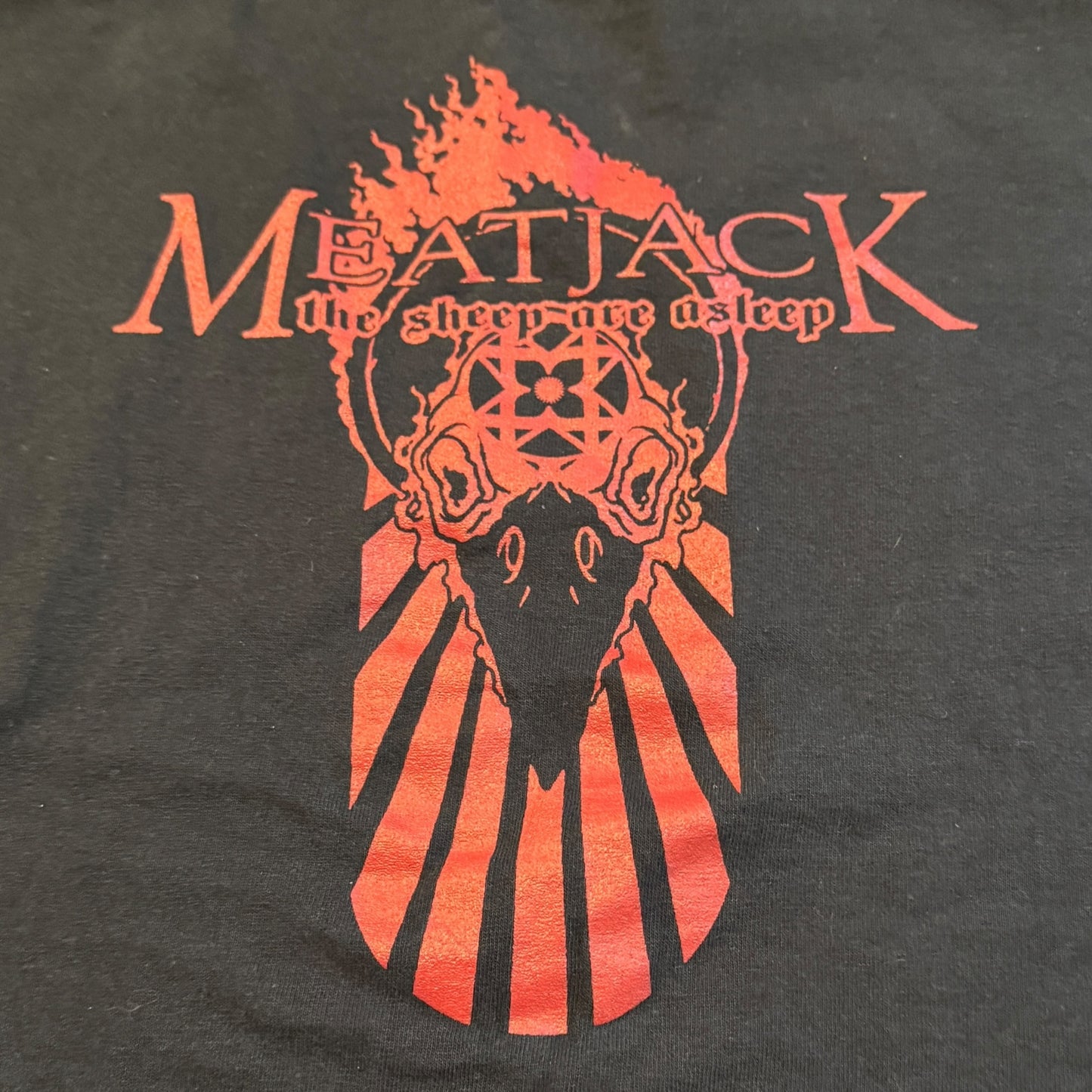 Meatjack Band The Sheep Are Asleep - Days Of Fire Vintage T-Shirt Size XL
