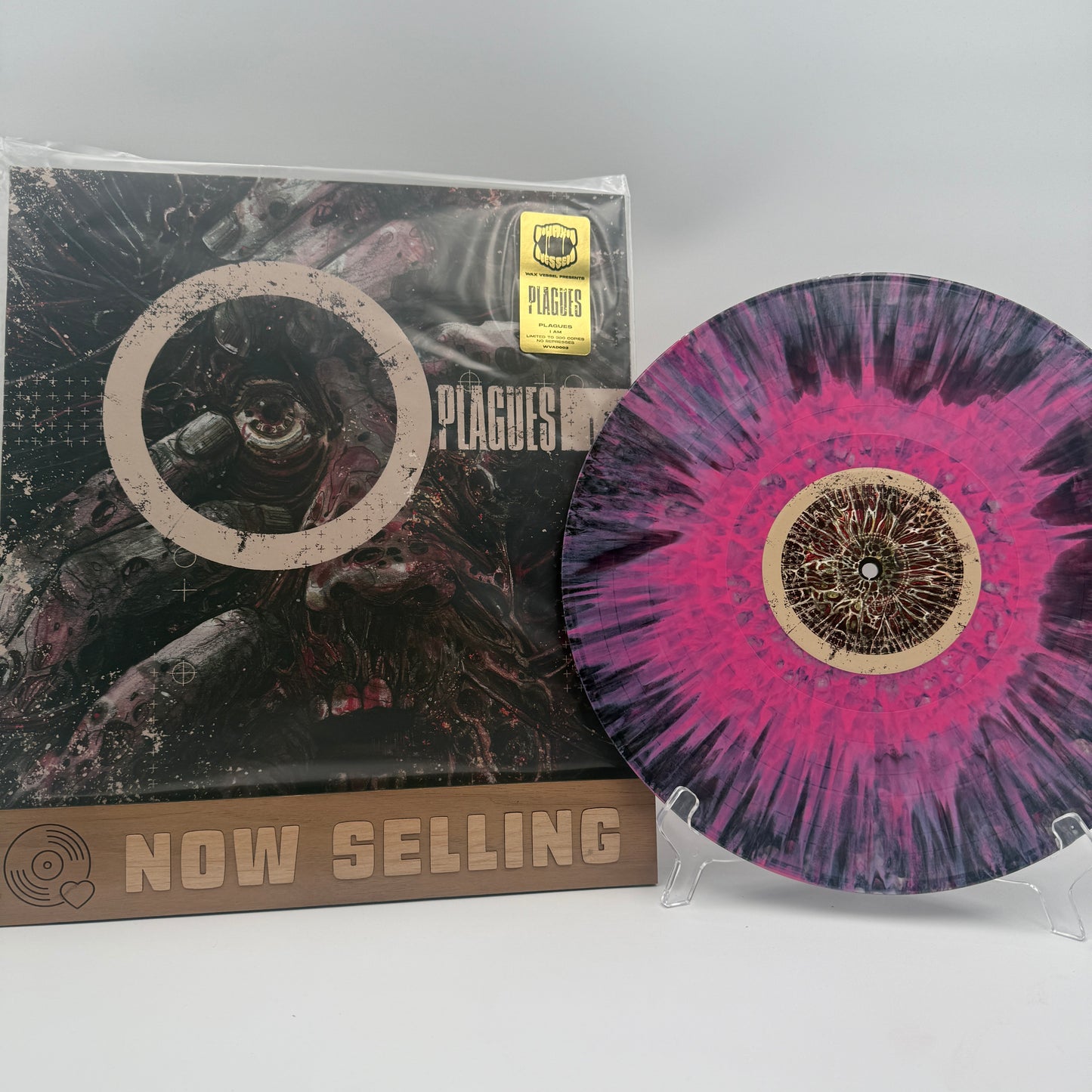 Plagues - I Am Vinyl LP Endorphin Wax Vessel Sig Partymonster