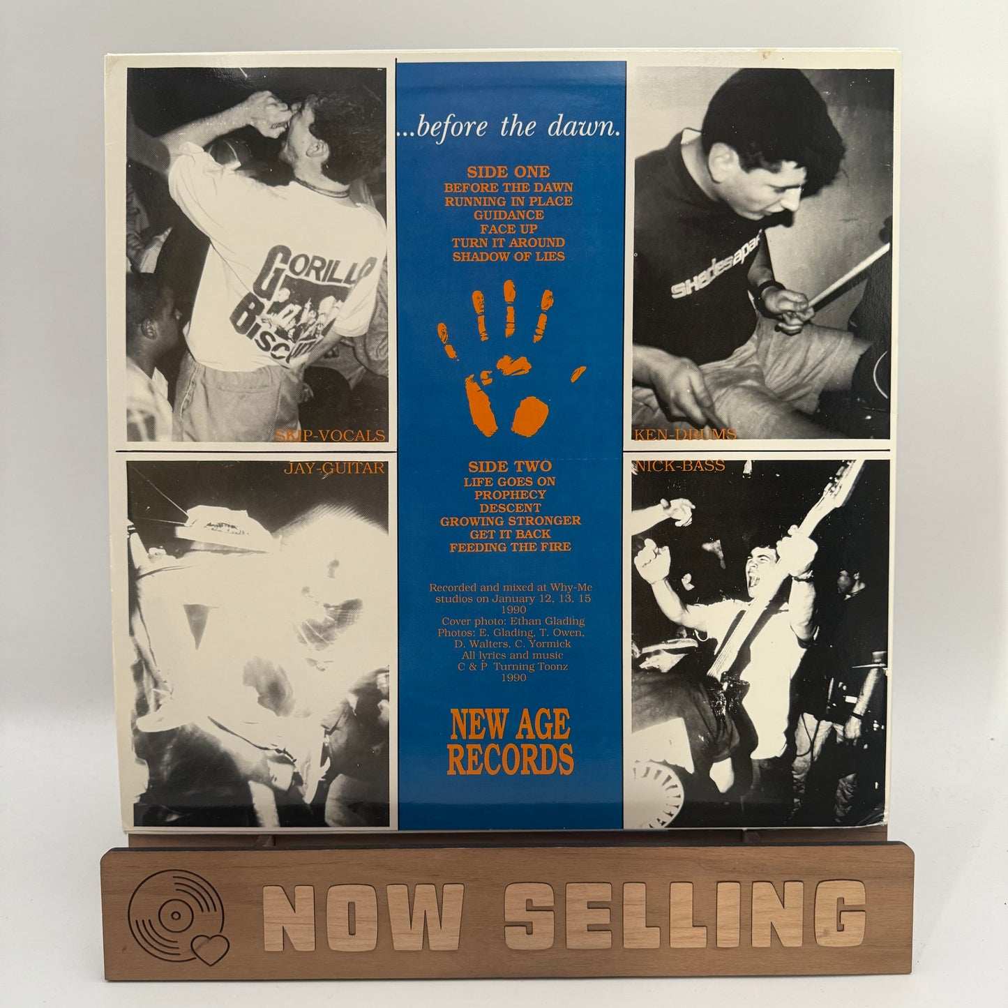 Turning Point - It's Always Darkest Before The Dawn Vinyl LP Original 3rd Press 1990