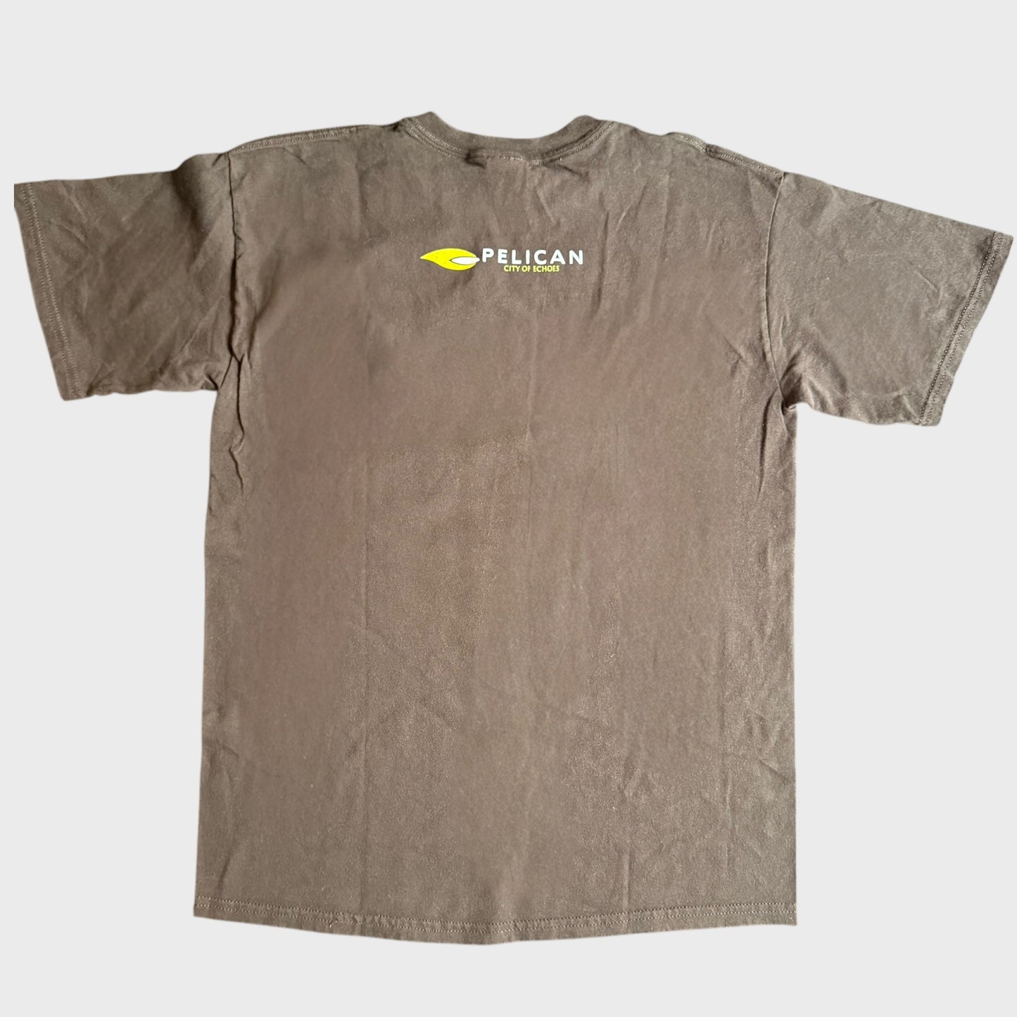 Pelican Band City Of Echoes - Silhouettes Brown T-Shirt Size M