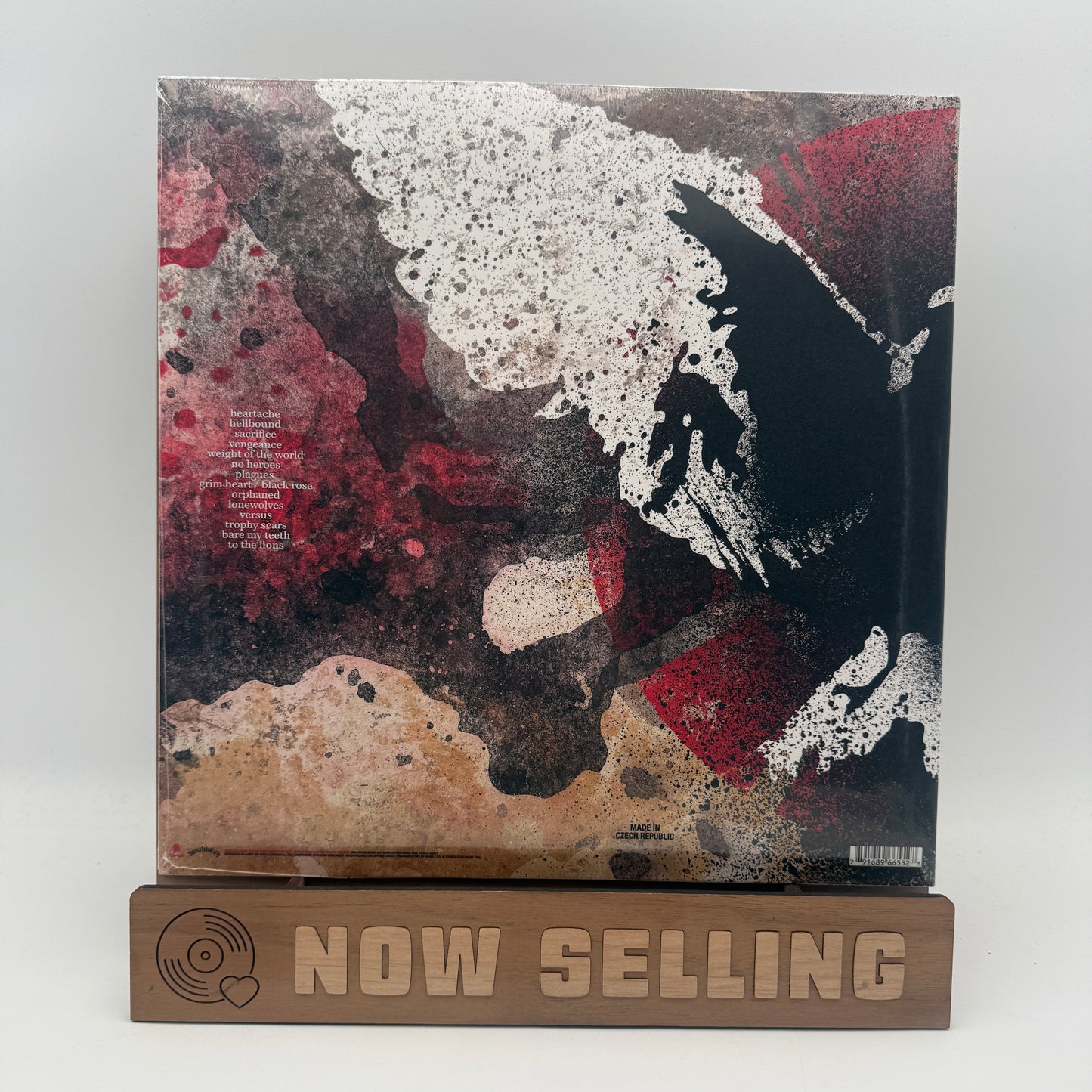 Converge - No Heroes Vinyl LP Red Black Galaxy SEALED
