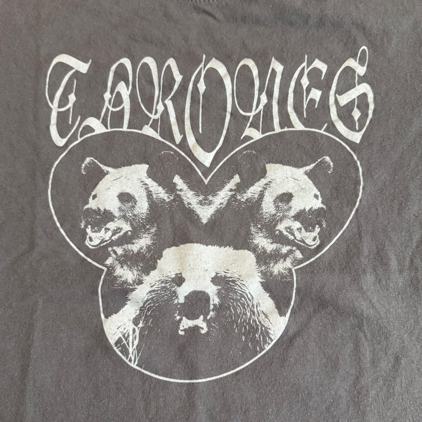 Thrones Doom Band Bears Gray Vintage T-Shirt Size M Joe Preston Melvins