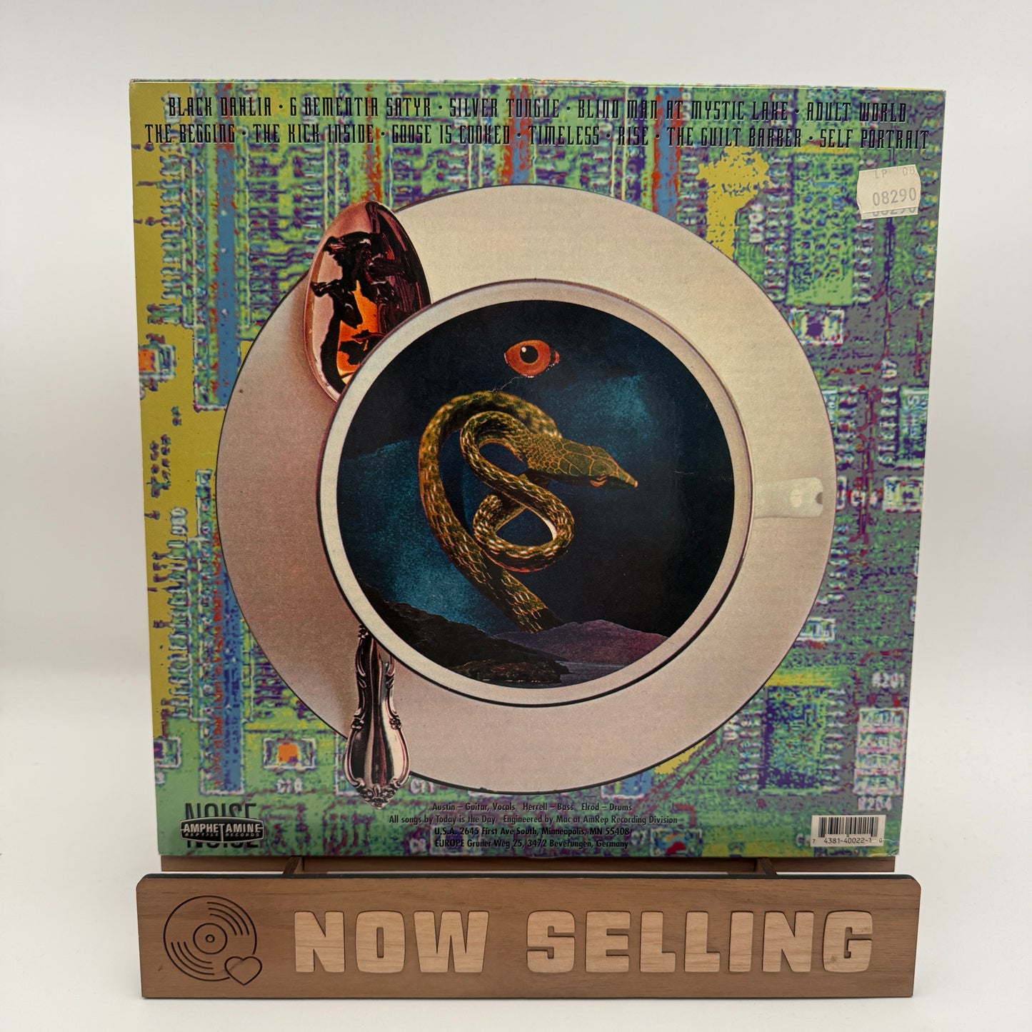 Today Is The Day - Supernova Vinyl LP Original 1st Press AmRep