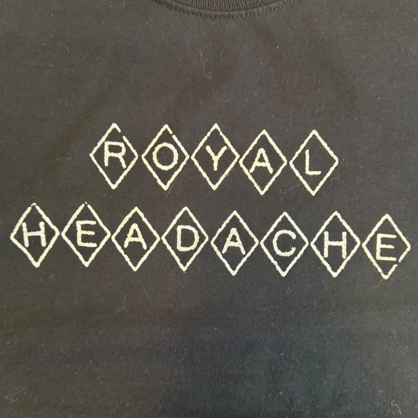 Royal Headache Band T-Shirt Size M