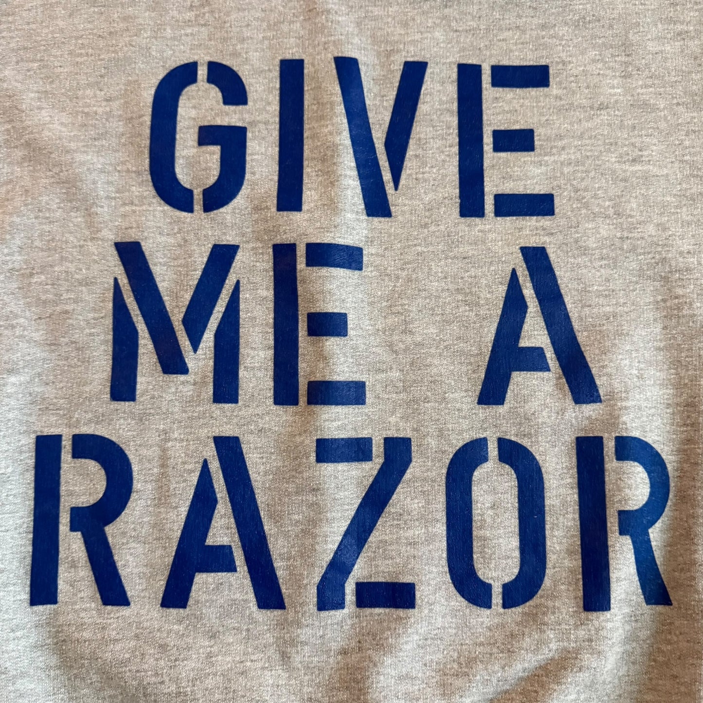Unbroken Band Give Me A Razor Crewneck Sweatshirt Size M Fits Like Large