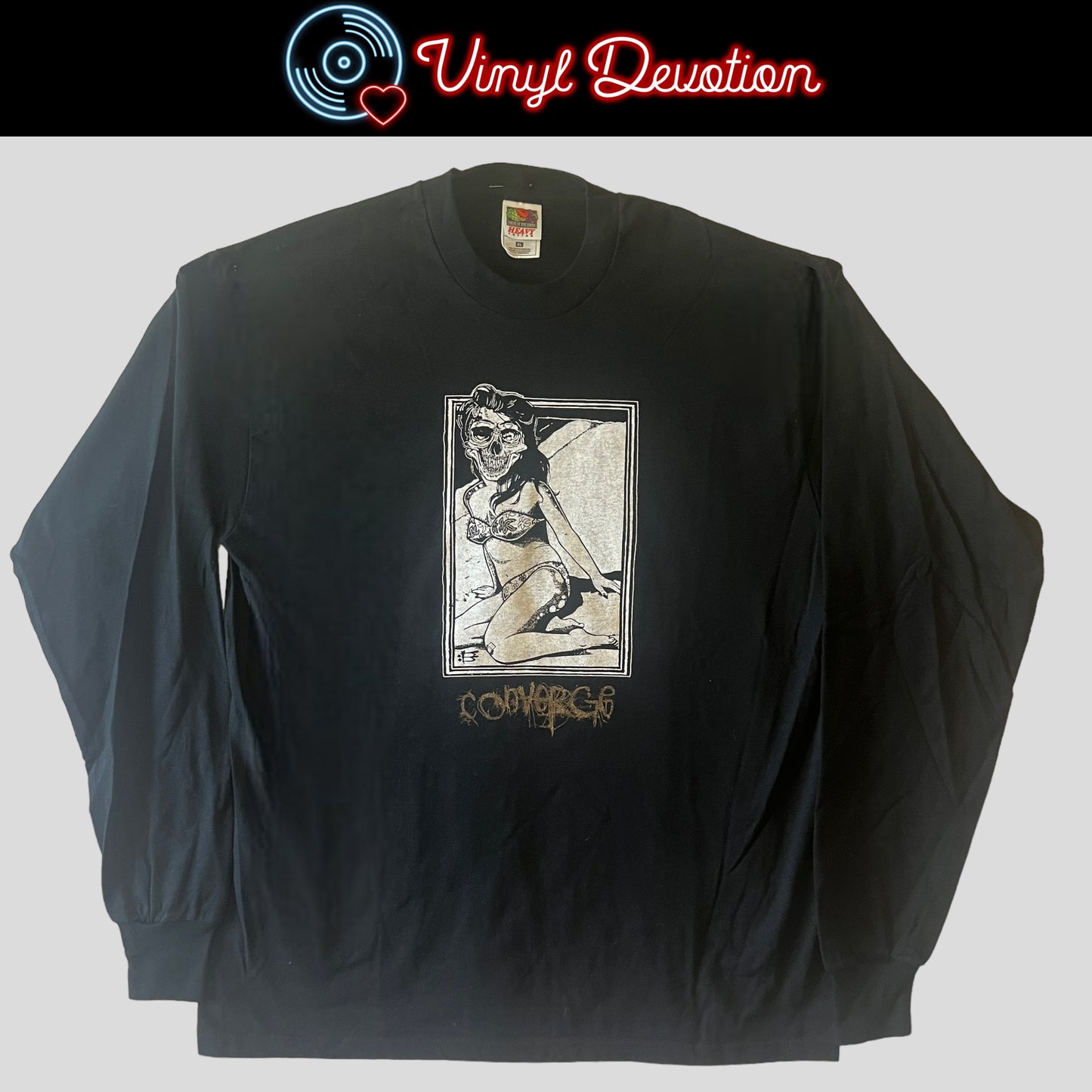 Converge Band Poacher Diaries Bikini 1999 Vintage Long Sleeve T-Shirt Size XL